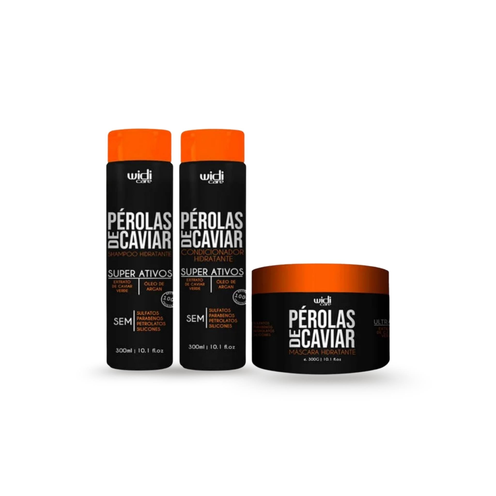 COMBO Pérolas de Caviar - Hidratação Intensa - Widi Care