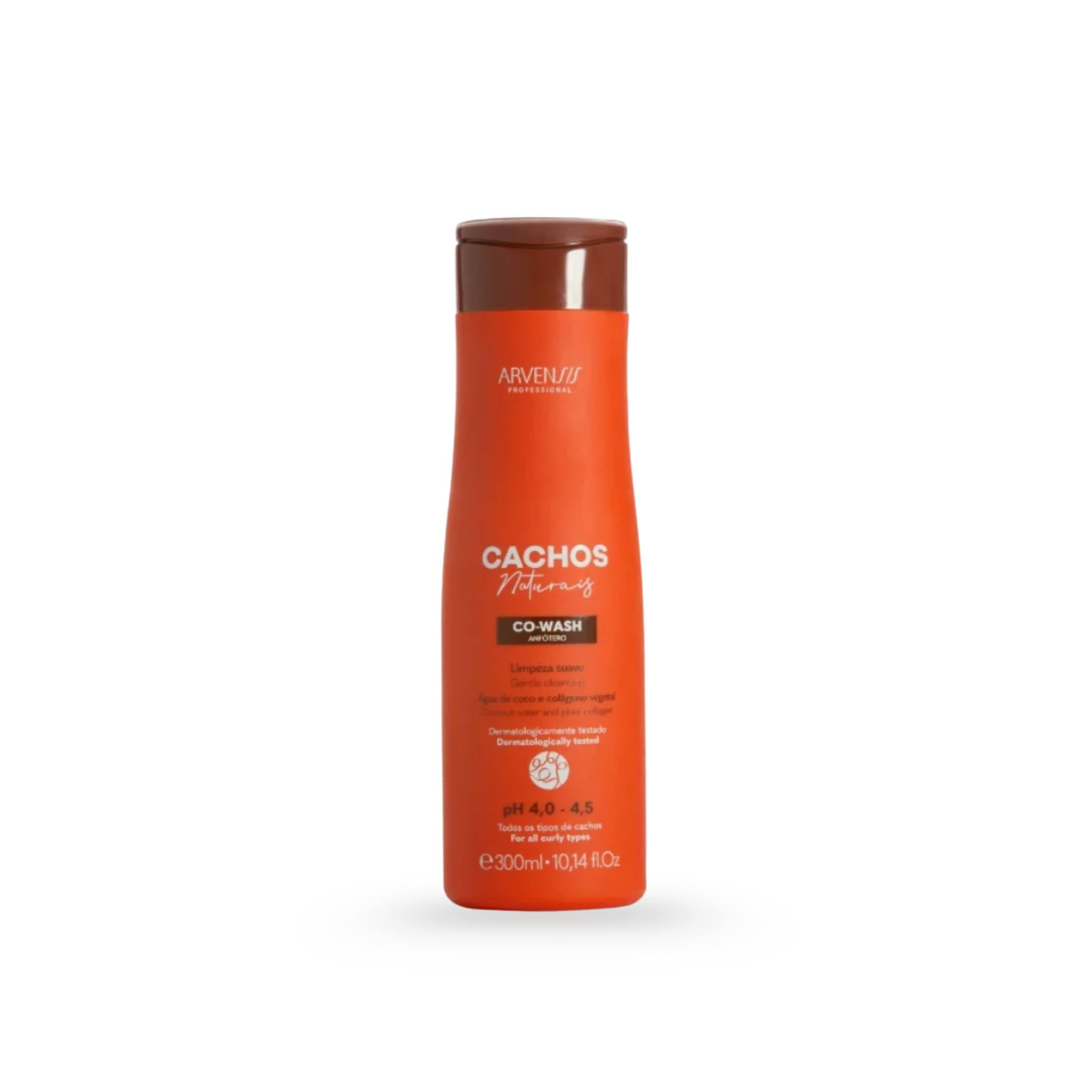 Co-Wash Com Anfótero Cachos Naturais 300ml - Arvensis