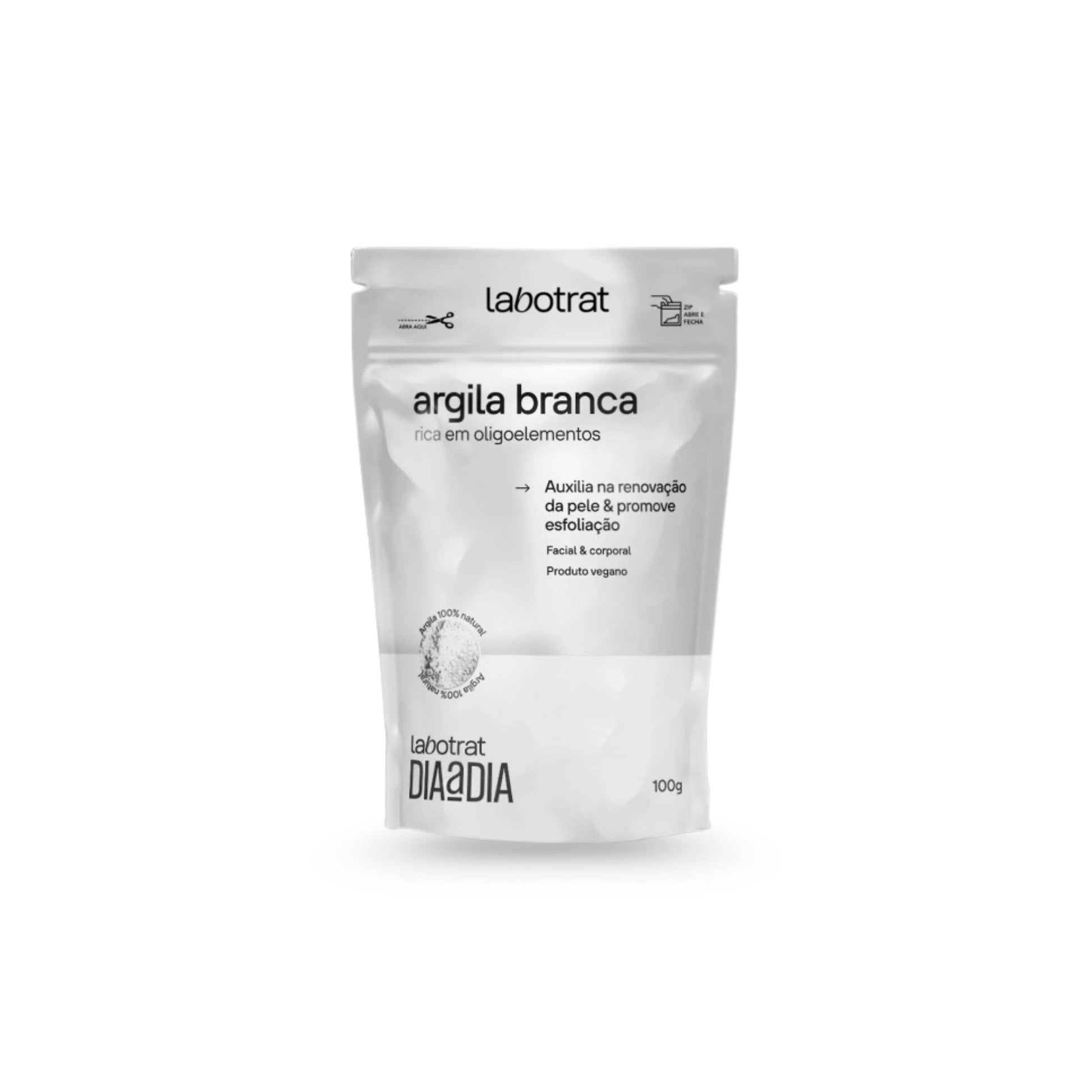 Argila Branca Dia a Dia 100g - Labotrat