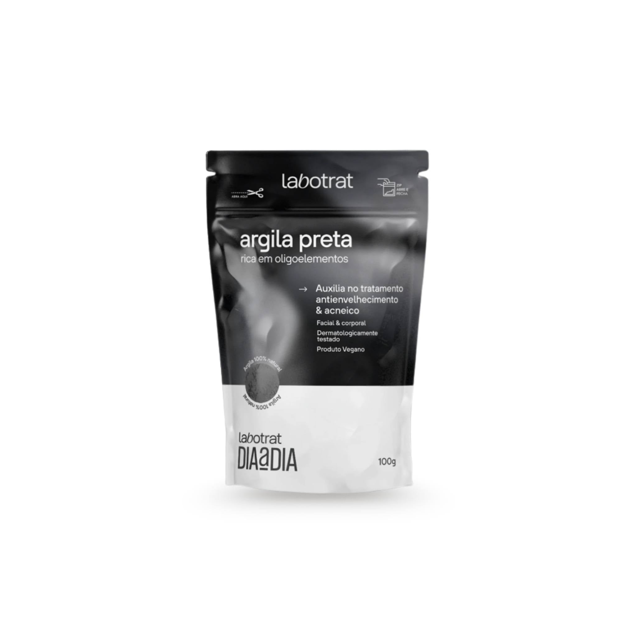 Argila Preta Dia a Dia 100g - Labotrat