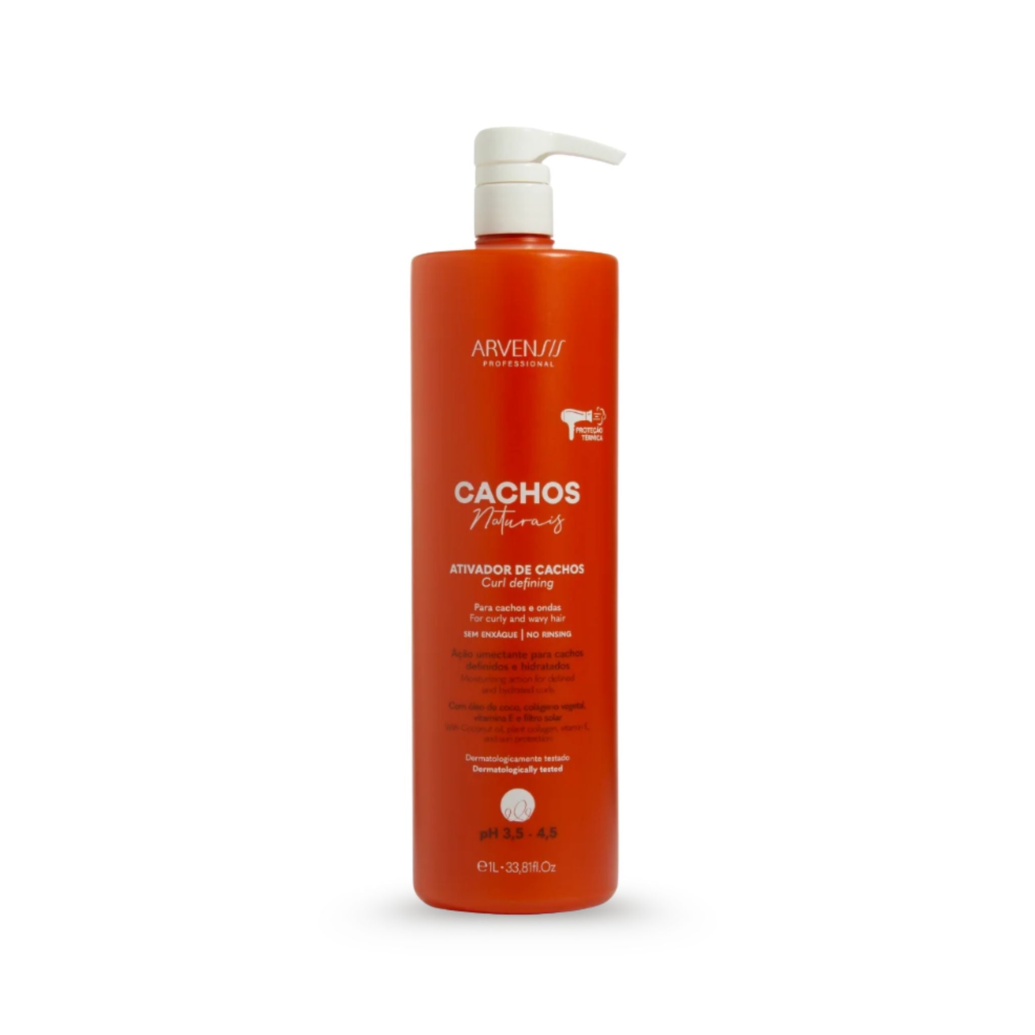 Ativador Cachos Naturais (Cacheados/Ondulados) 1L - Arvensis
