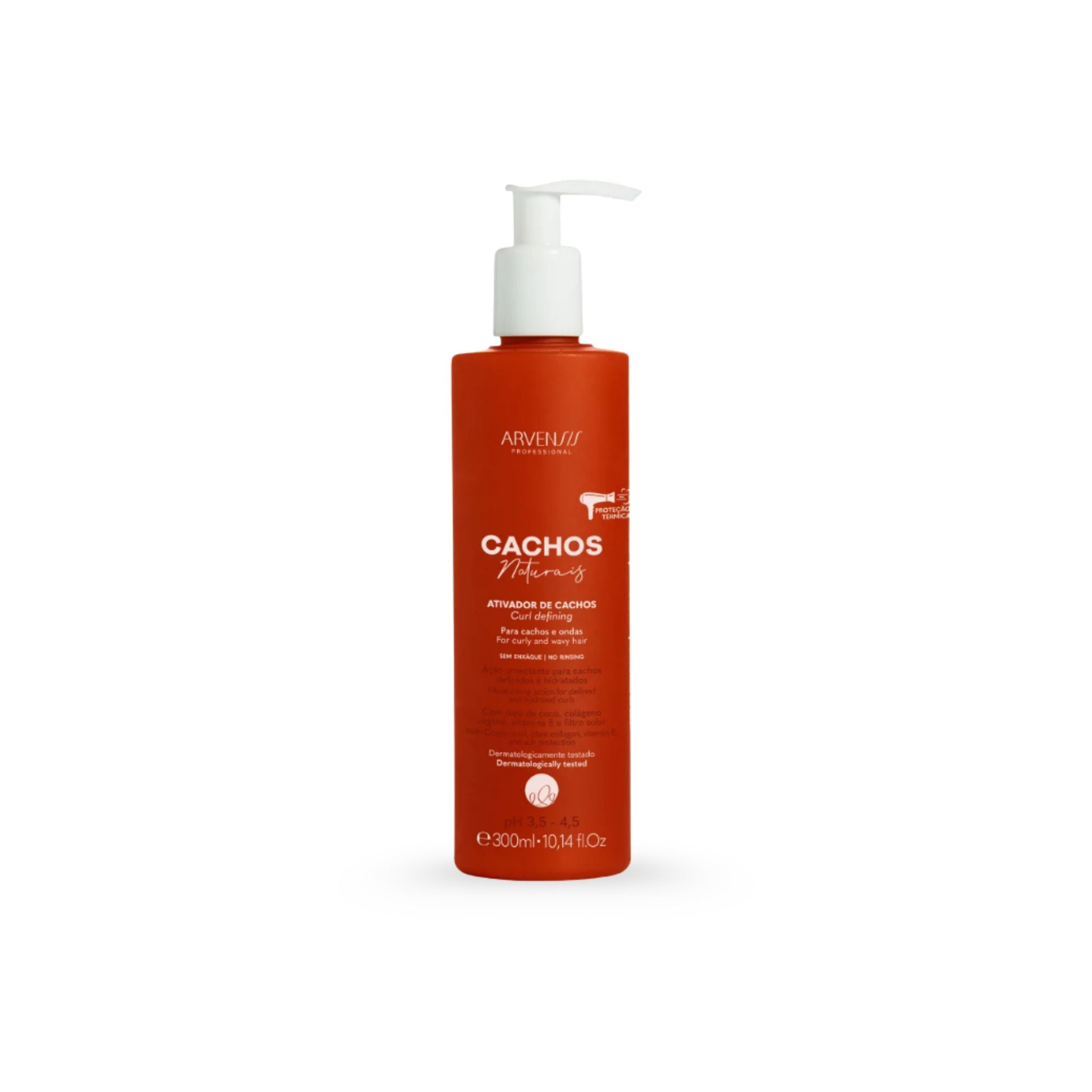 Ativador Cachos Naturais Cacheados/Ondulados 300ml | Dermabox