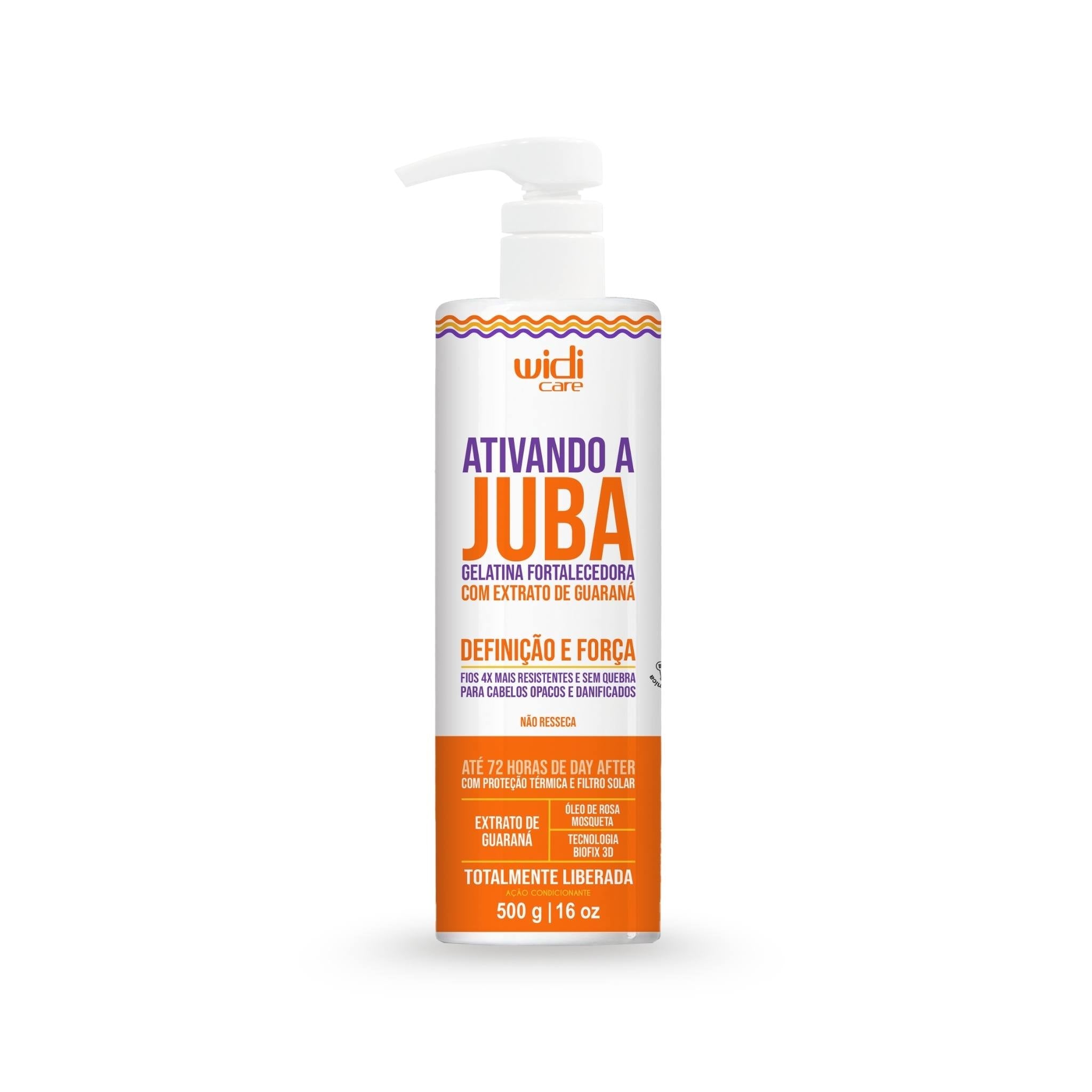 Ativando a Juba Gelatina Fortalecedora 500g - Widi Care