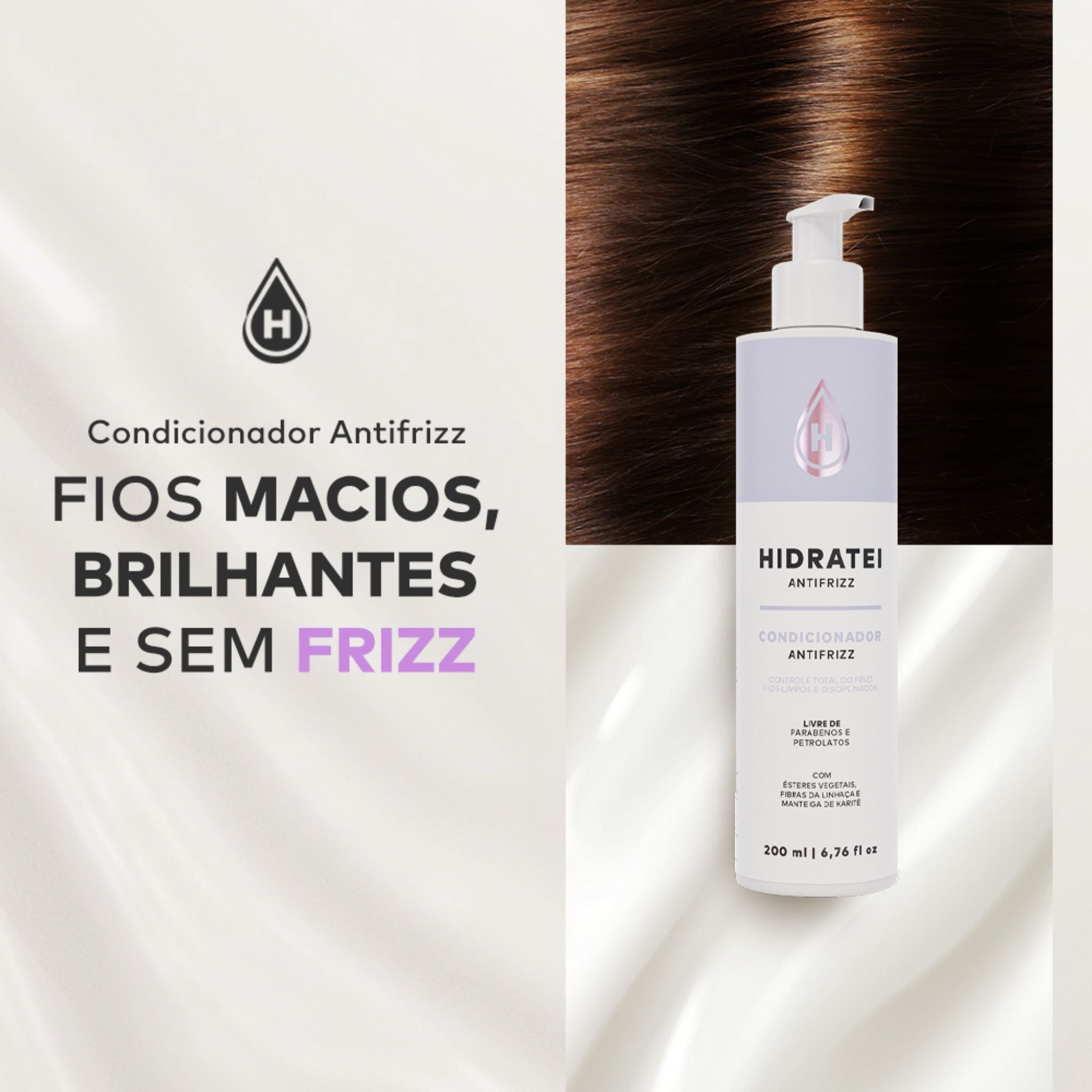 Antifrizz Condicionador 200ml - Hidratei