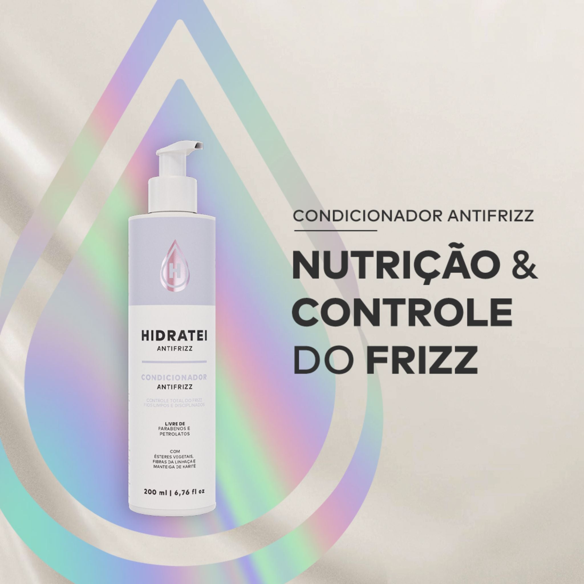 Antifrizz Condicionador 200ml - Hidratei
