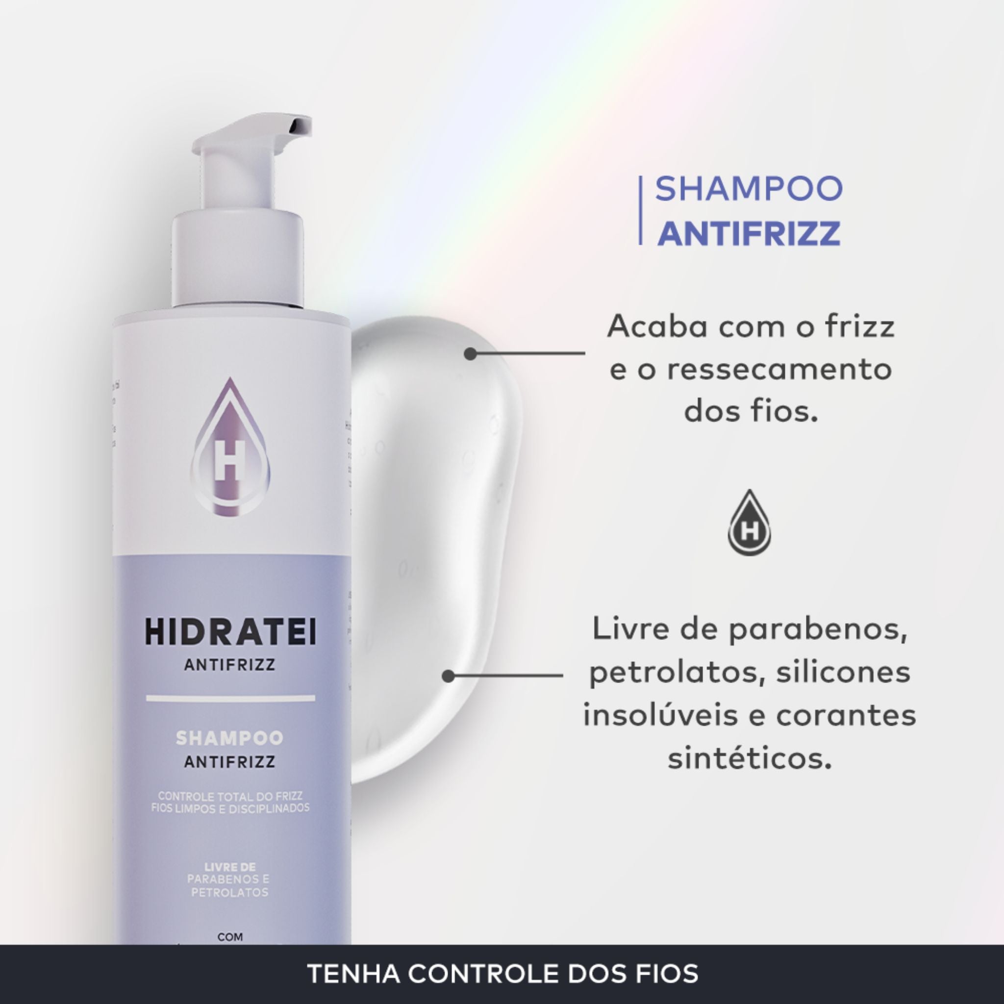 Antifrizz Shampoo 250ml - Hidratei