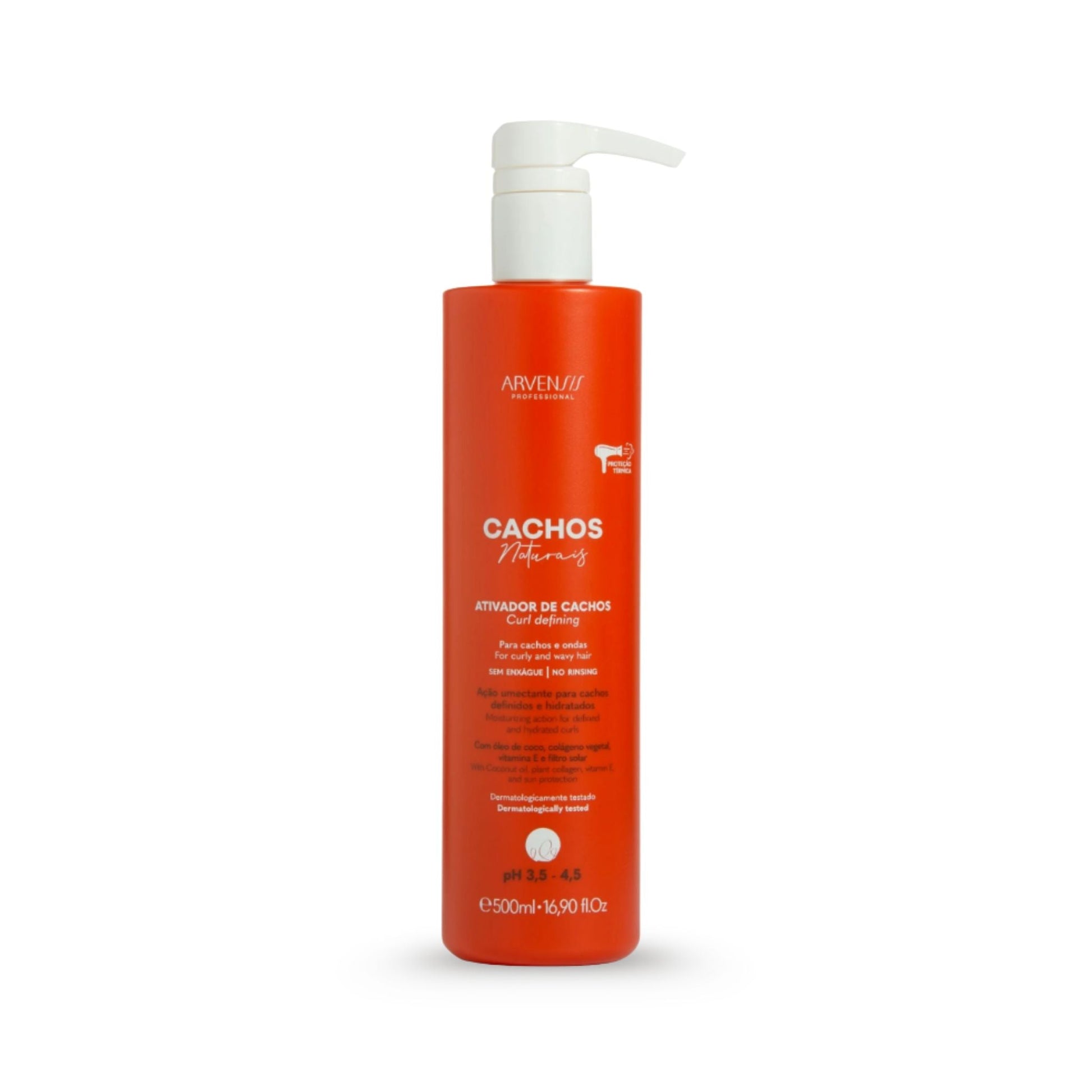 Ativador Cachos Naturais (Cacheados/Ondulados) 500ml - Arvensis