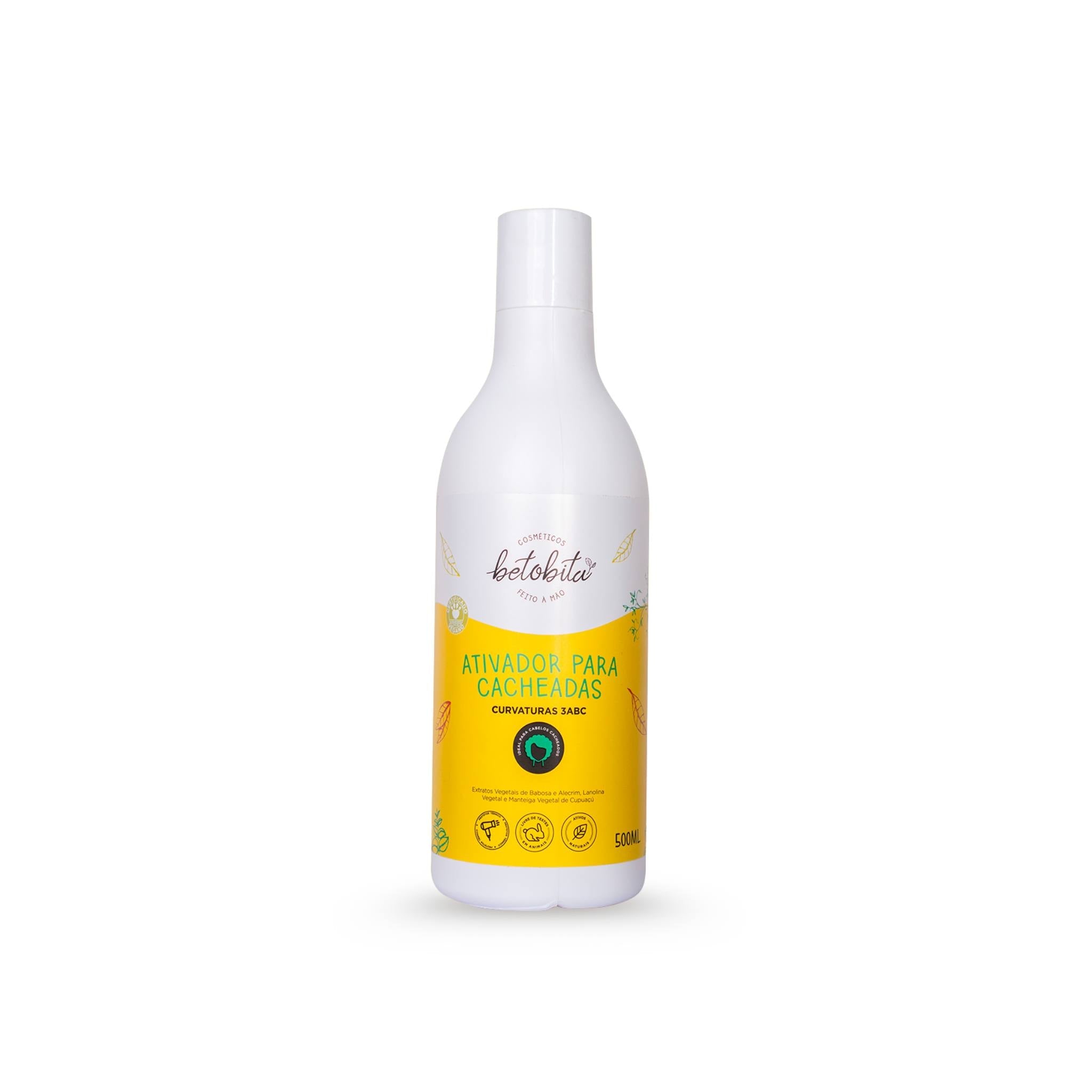 Ativador para Cacheadas Tipo 3 500ml - BetoBita
