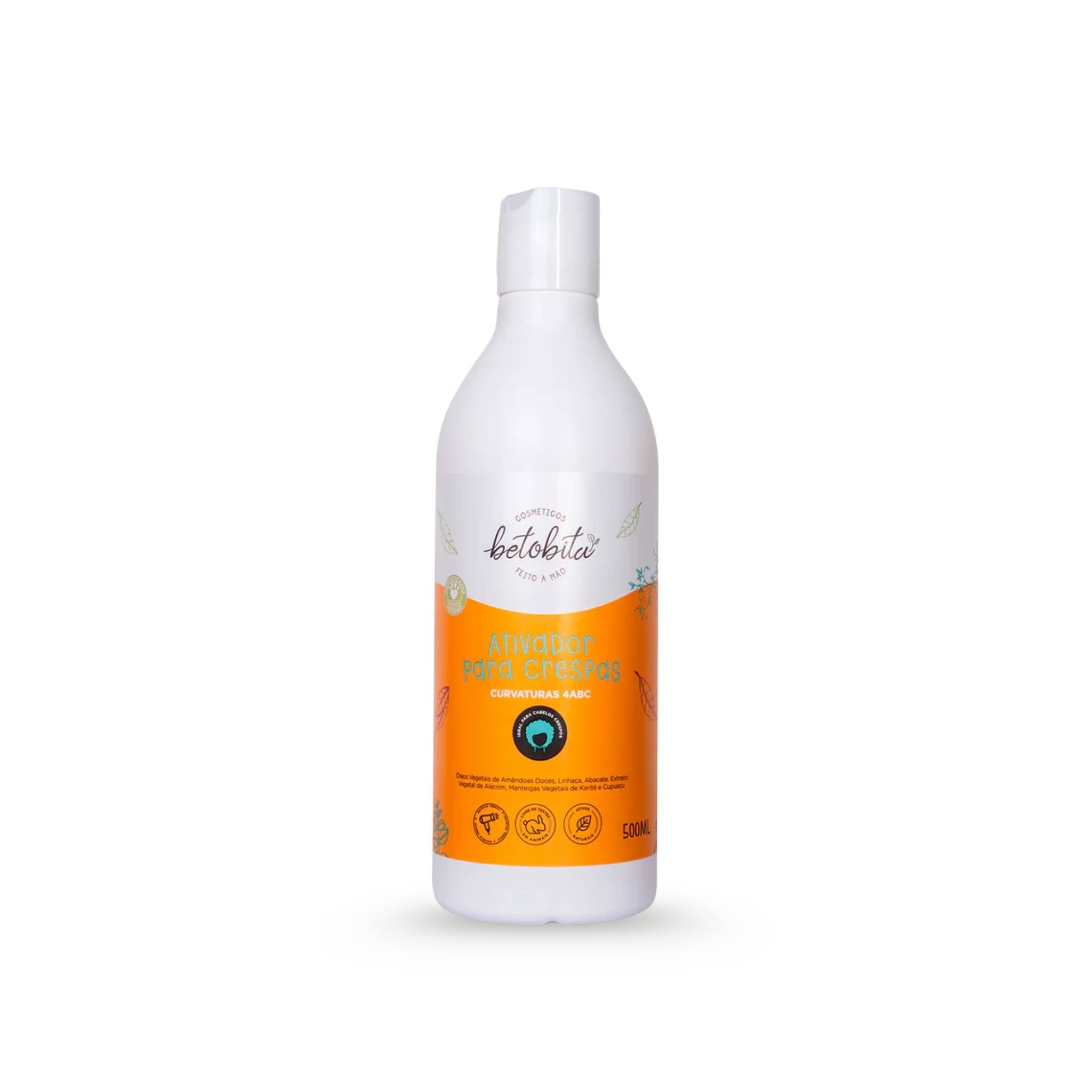 Ativador para Crespas Tipo 4 - 500ml - BetoBita