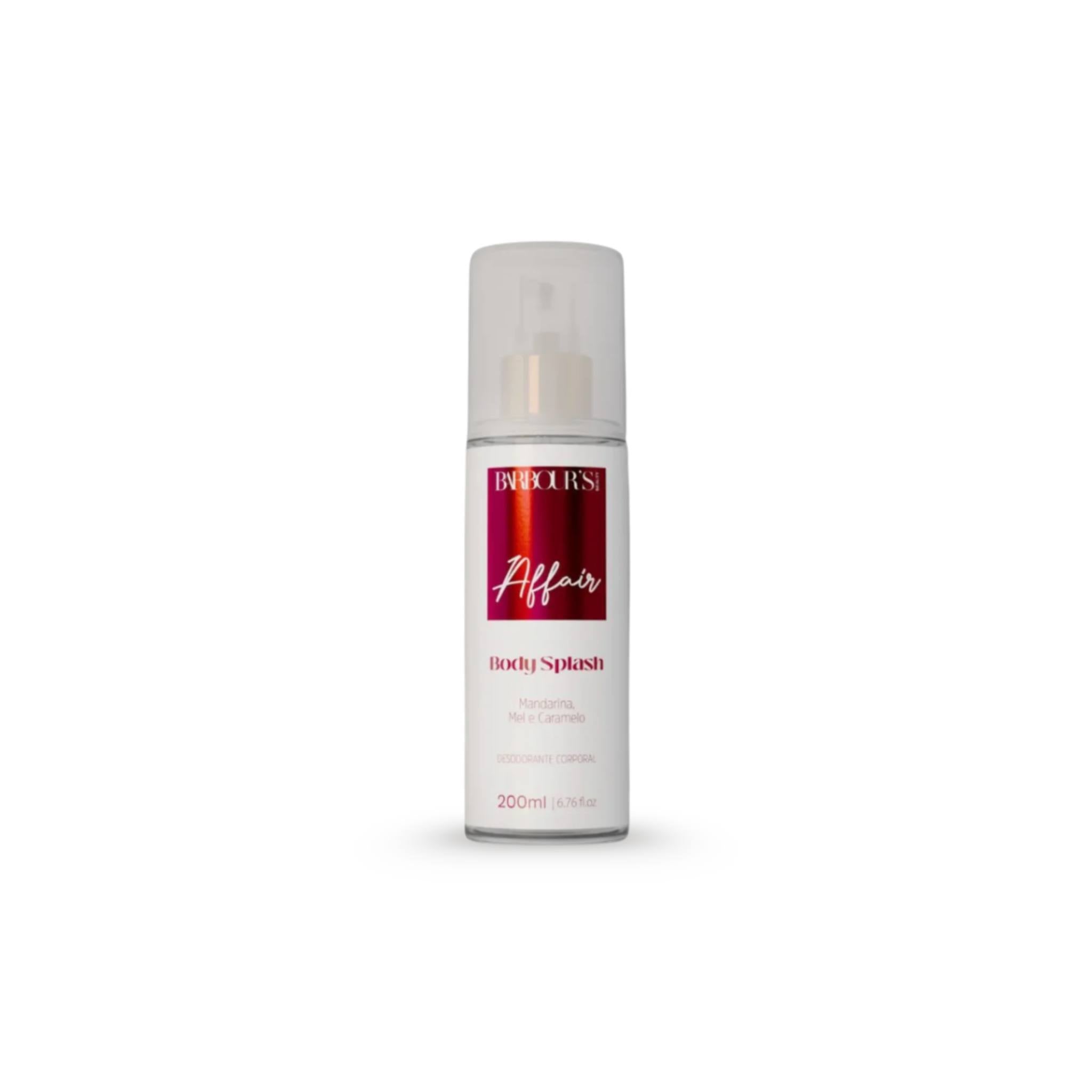 Body Splash Affair Desodorante Colônia 200ml - Barbour's Beauty