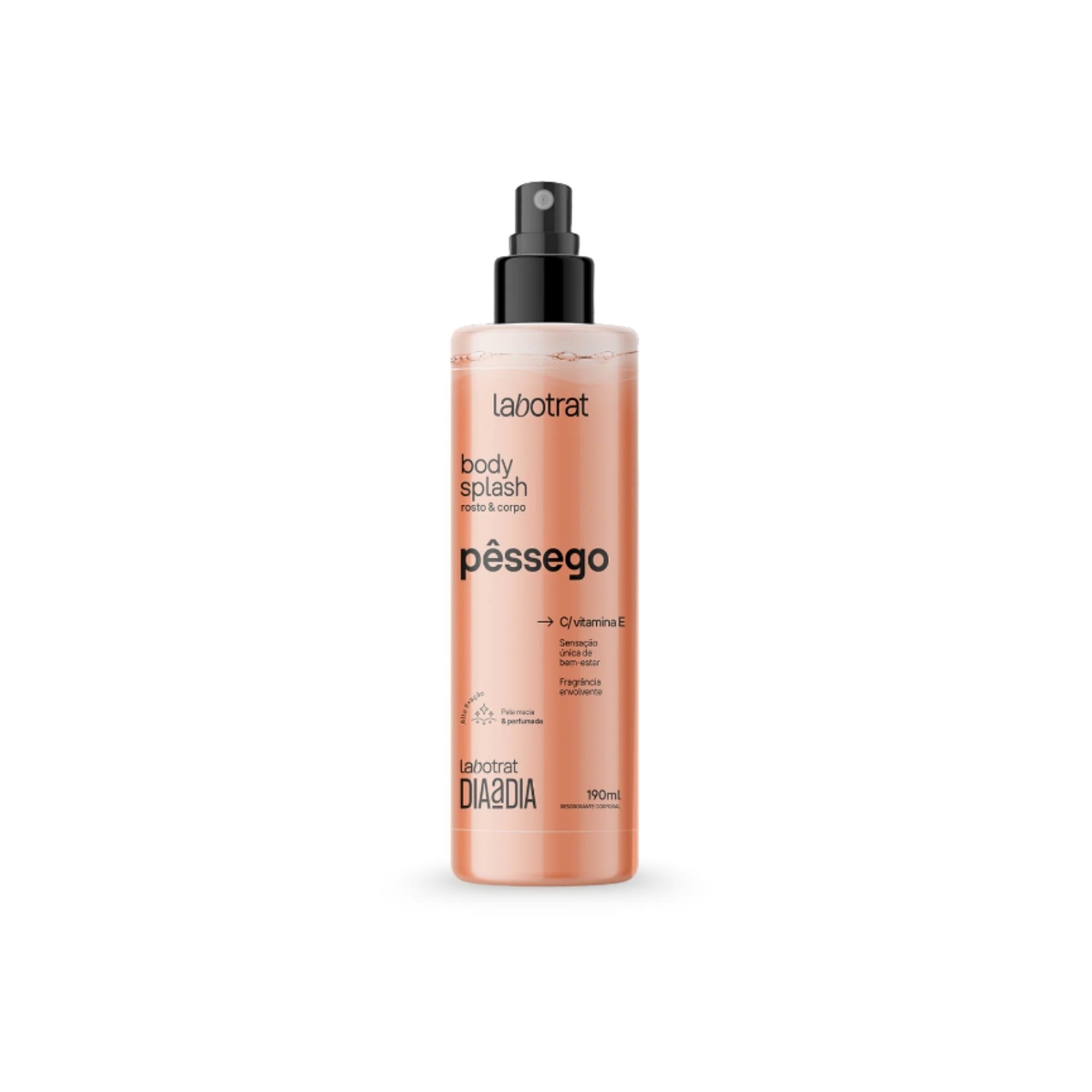 Body Splash Pêssego Dia a Dia 190mL - Labotrat