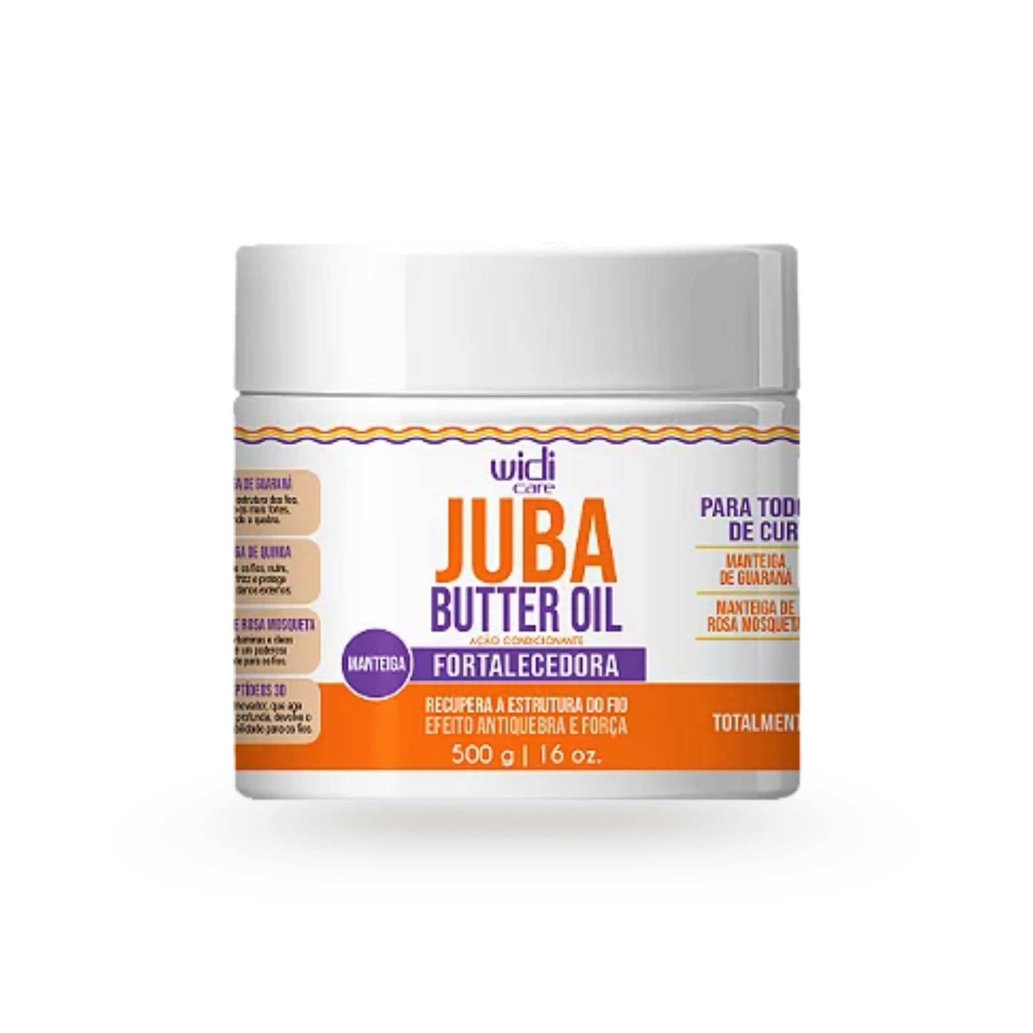 Juba Butter Oil Fortalecedora Ação Condicionante 500g - Widi Care