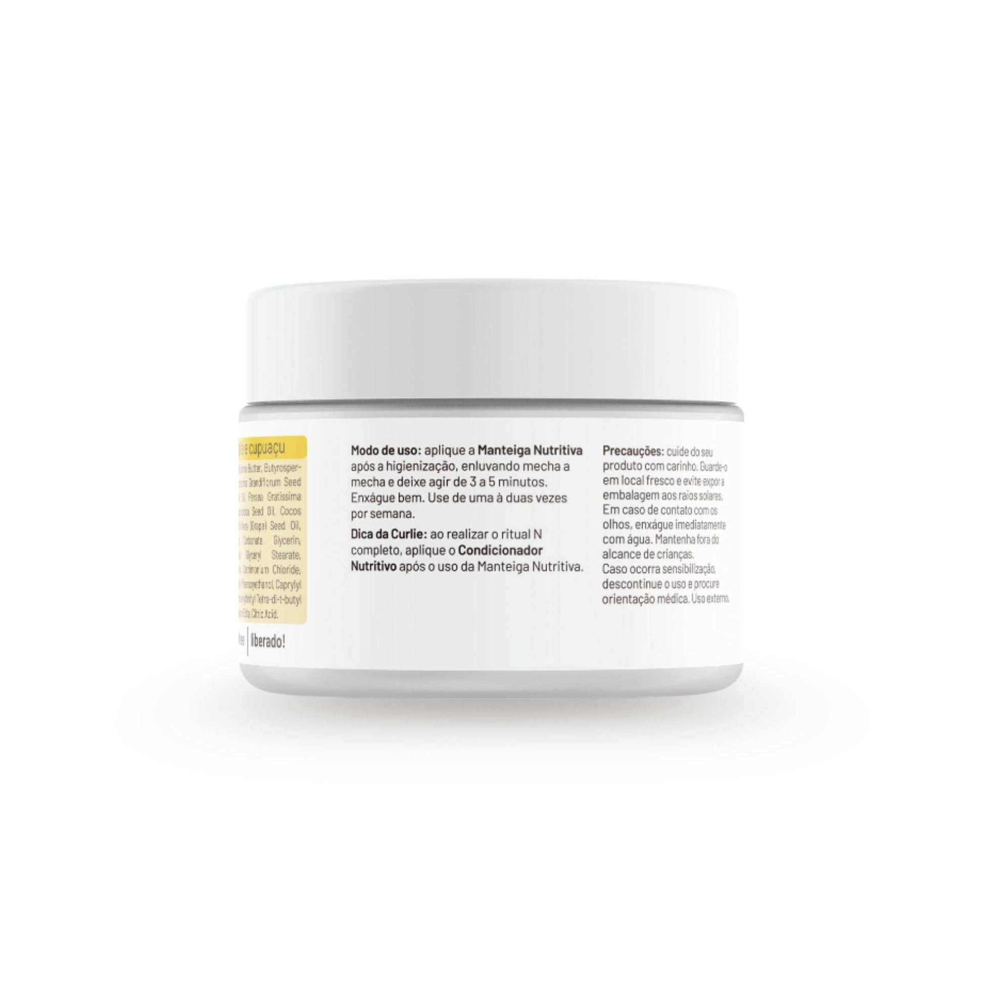Manteiga Nutritiva N 300g - Curly Care