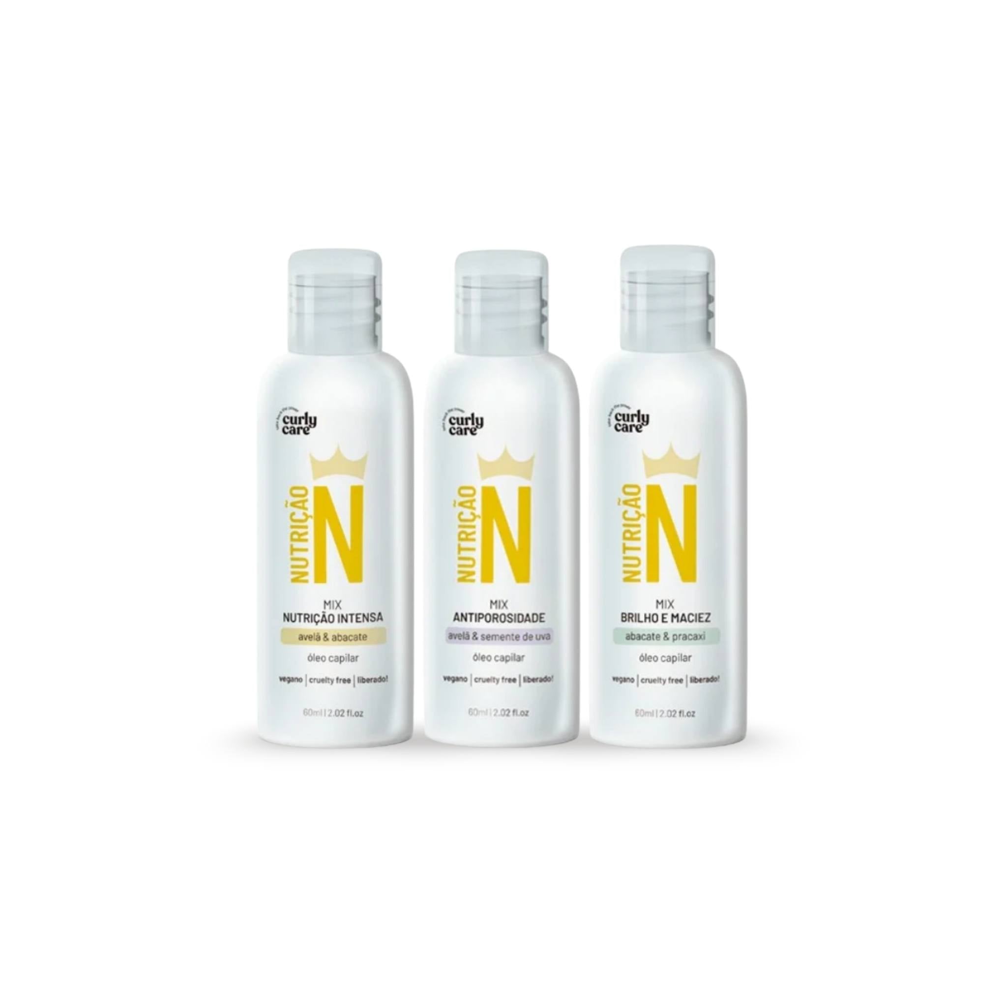Combo Mix de Óleos N - Curly Care