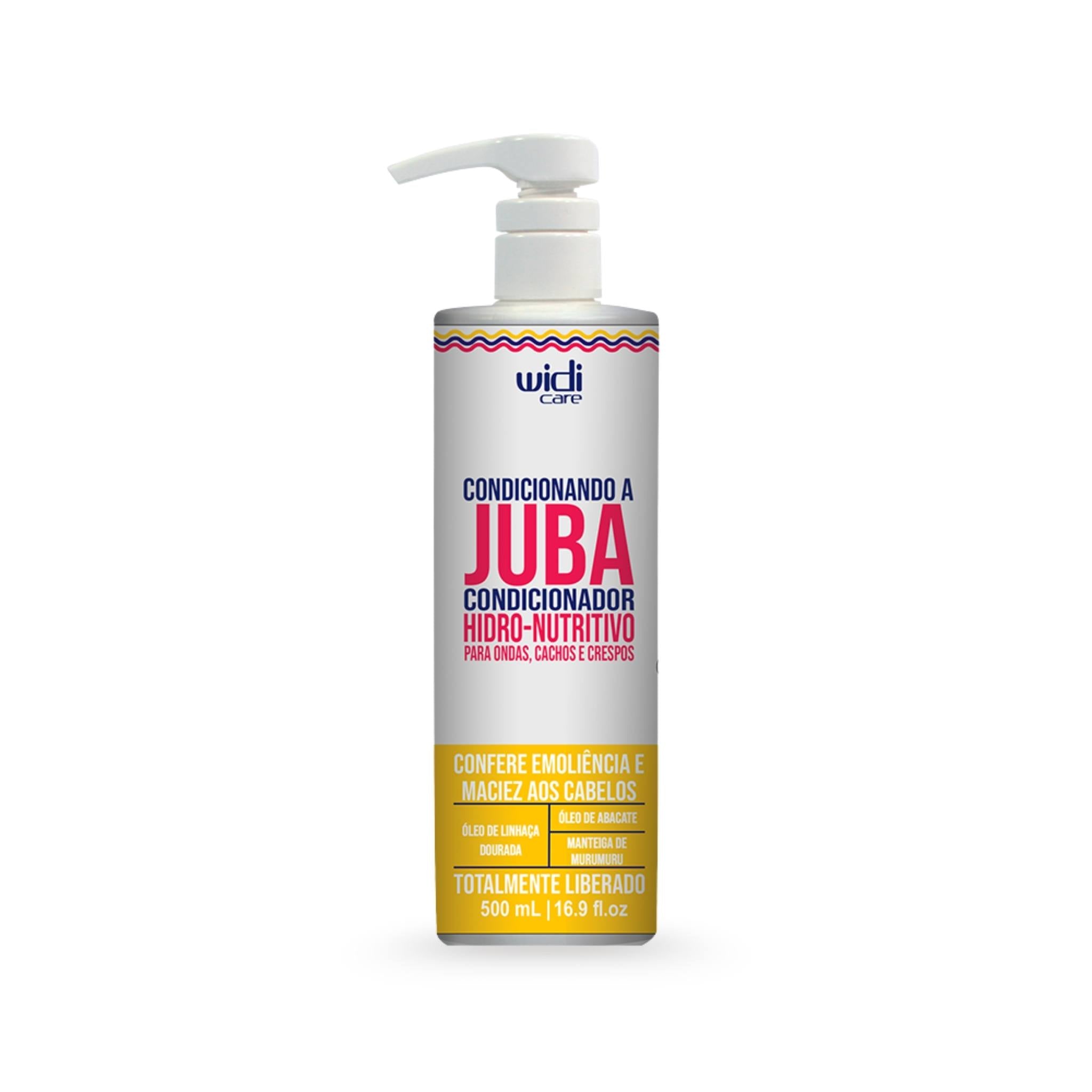 Condicionando a Juba Condicionador Hidro-Nutritivo 500mL - Widi Care