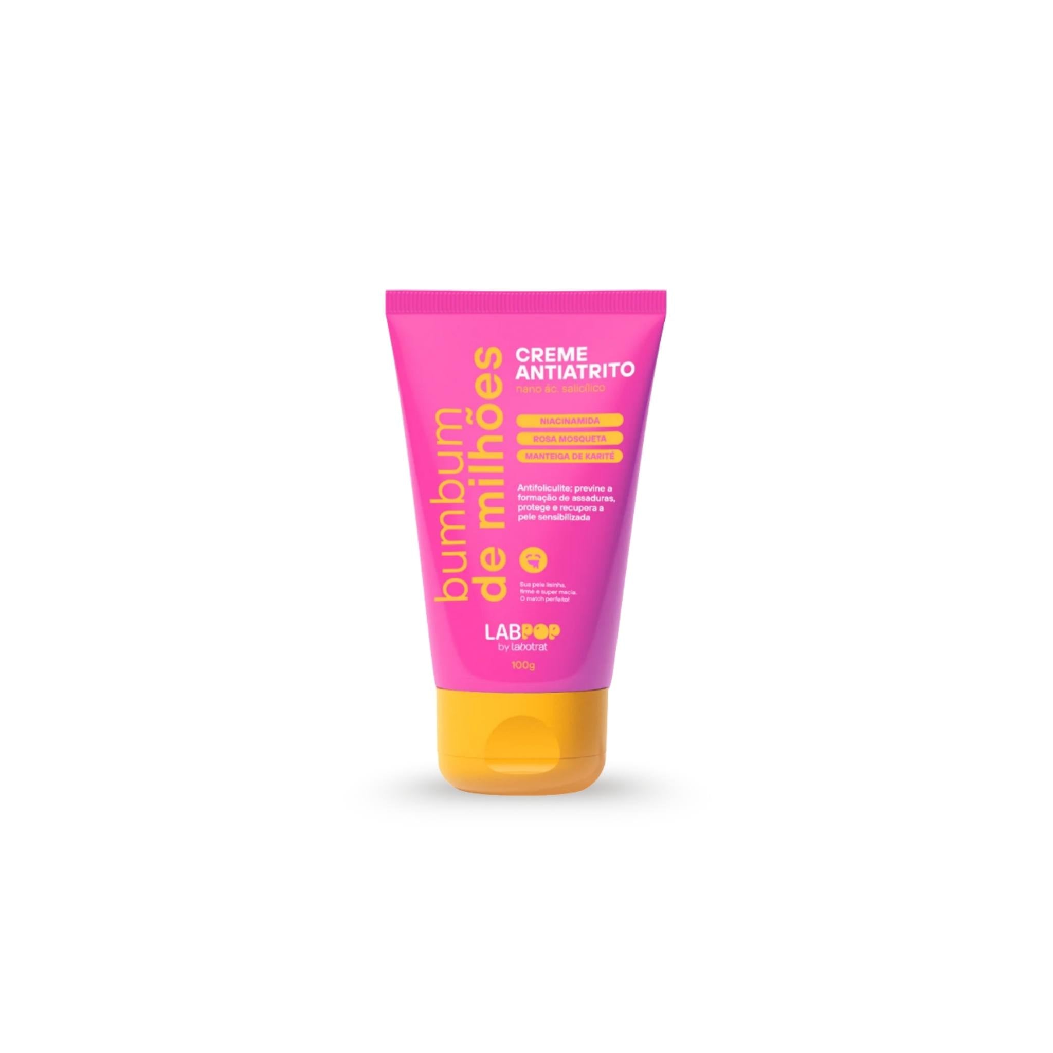 Creme Antiatrito e Antifoliculite Bumbum de Milhões LabPop 100mL - Labotrat