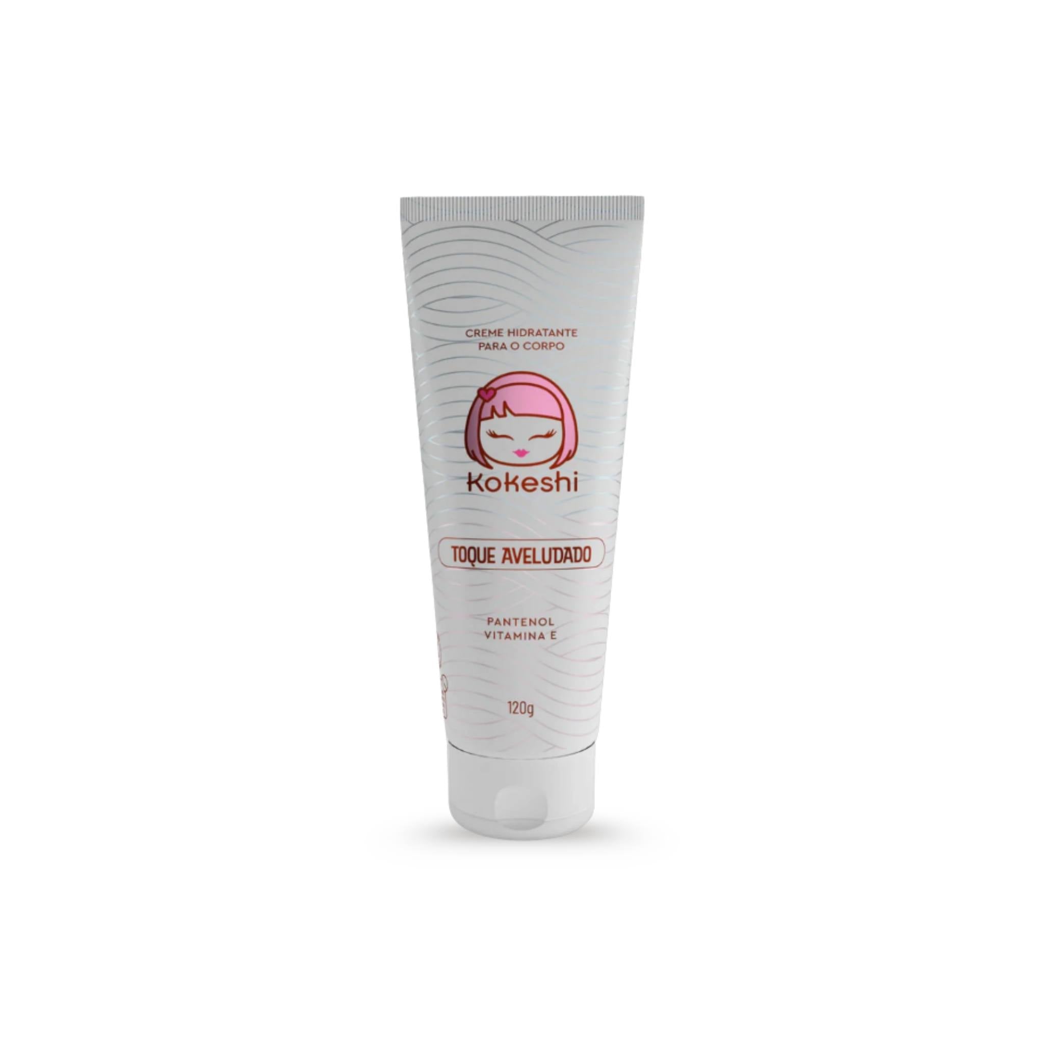 Creme Hidratante Para O Corpo Toque Aveludado 120g - Kokeshi