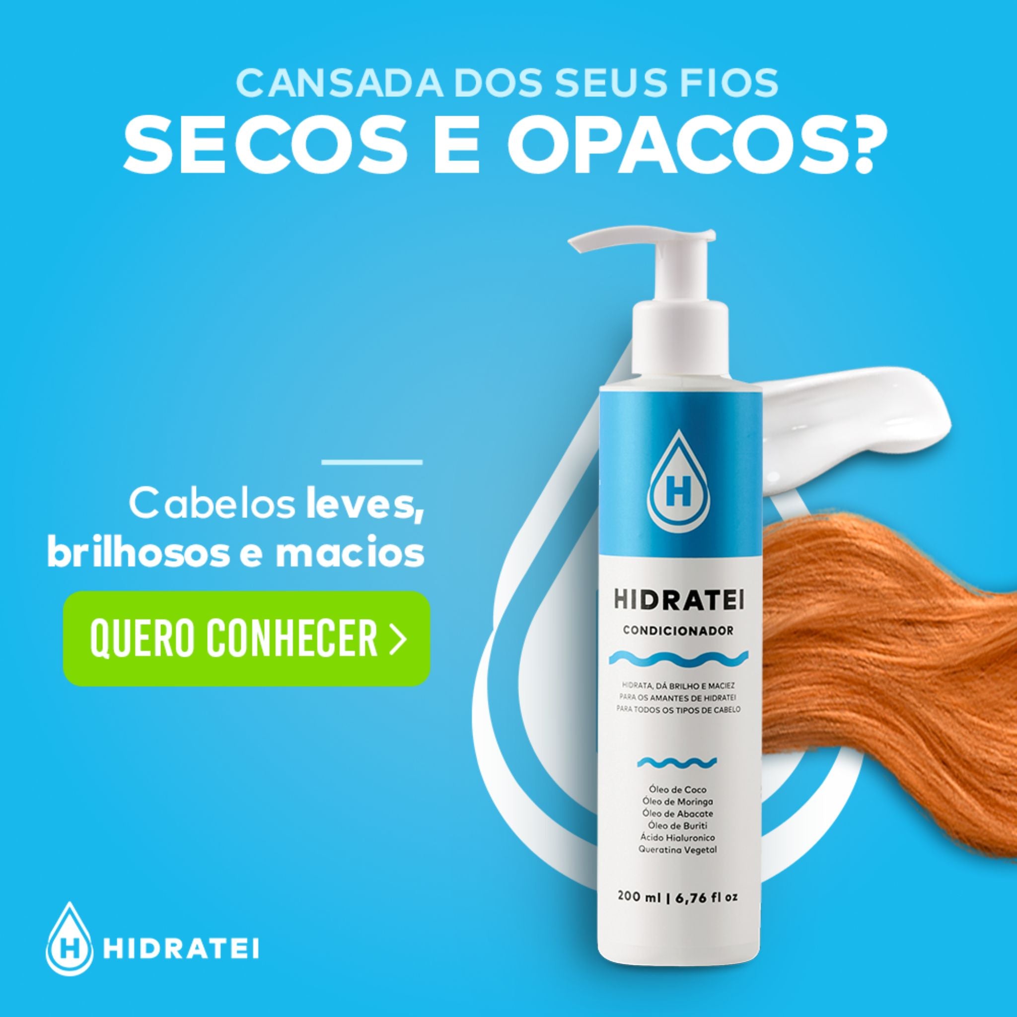 Condicionador 200ml - Hidratei