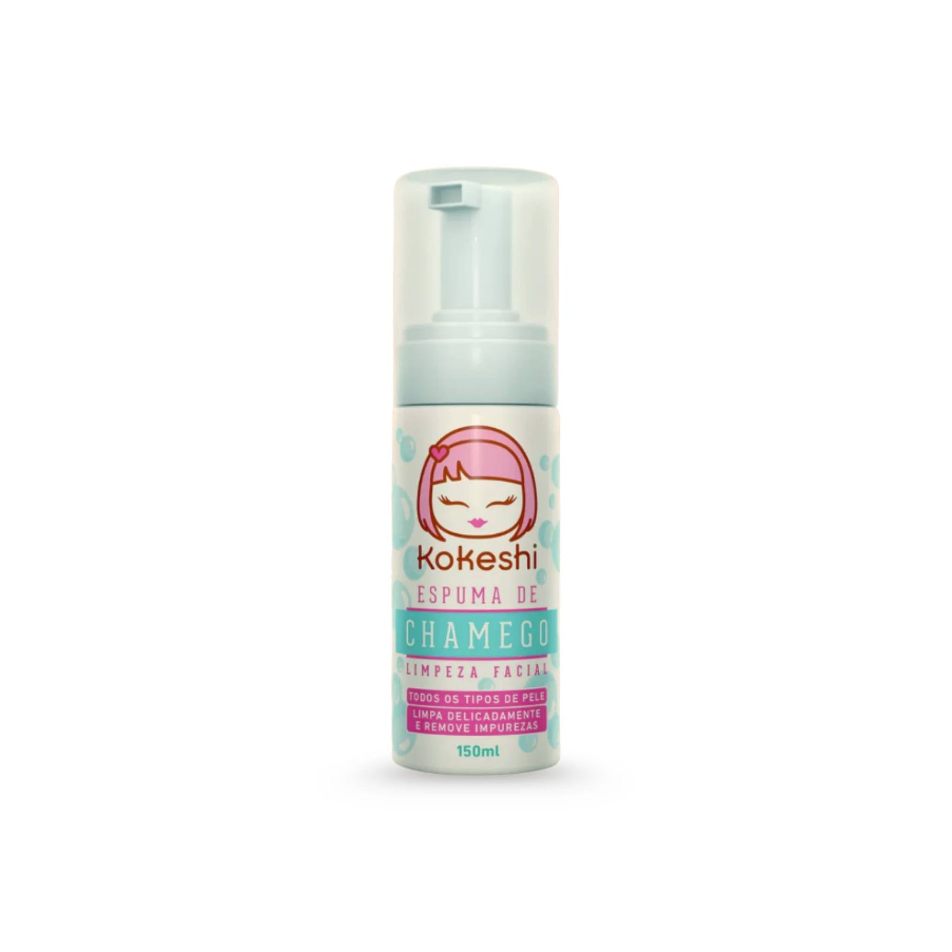 Espuma De Chamego Limpeza Facial 150mL - Kokeshi