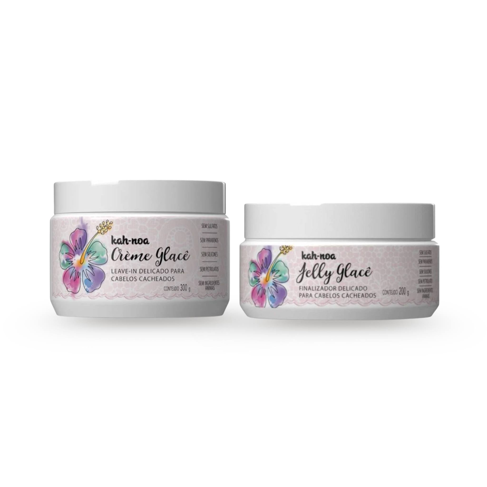 COMBO Creme Glacê 300g + Jelly Glacê 200g - Kah-Noa