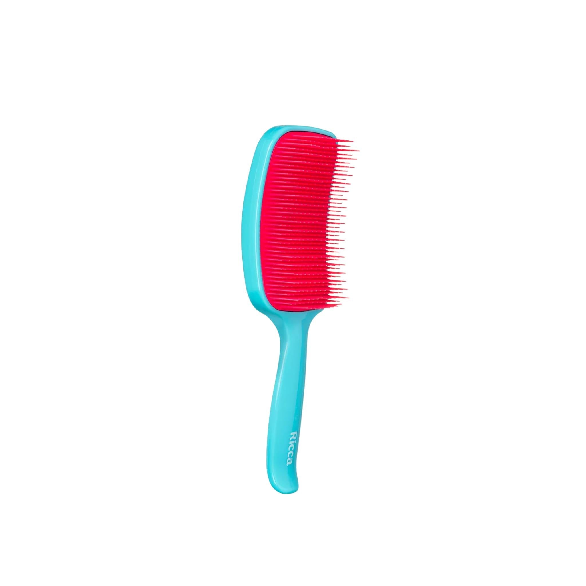 Escova Raquete Flex Azul - Ricca