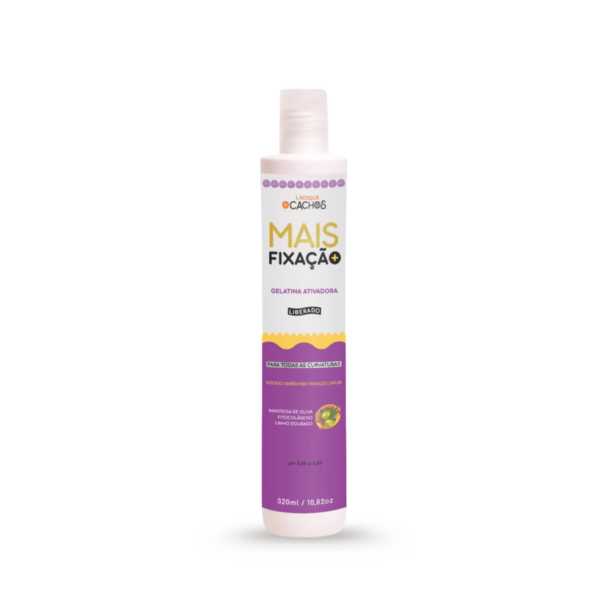 Gelatina Mais Fixação - Definição e Controle 320mL - Lacoque