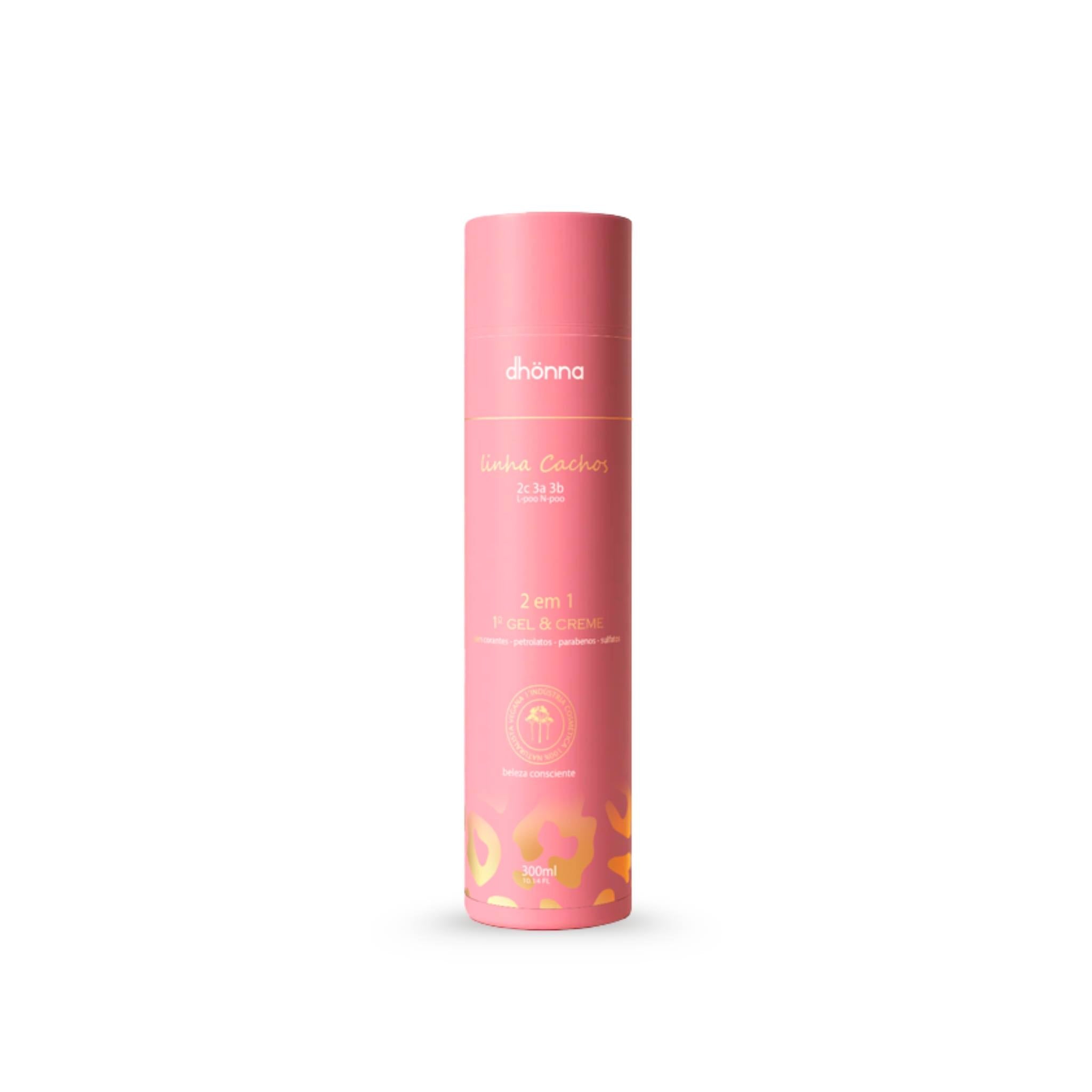 Gel Creme Cachos L-Poo N-Poo 300ml - Dhonna