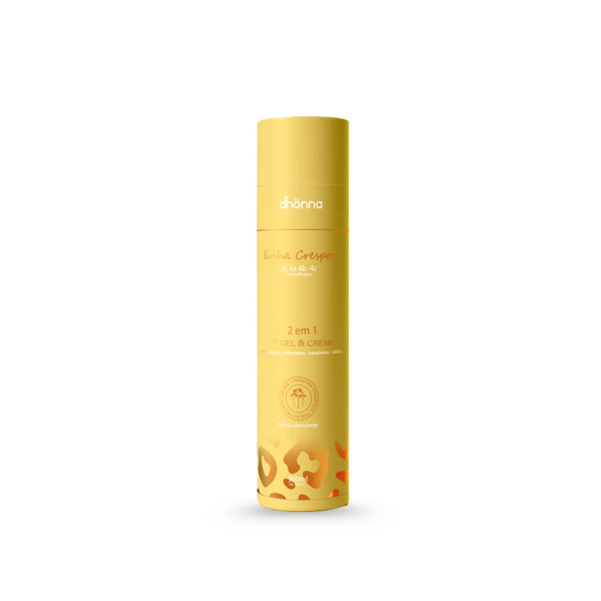 Gel Creme Crespos L-Poo N-Poo 300ml - Dhonna