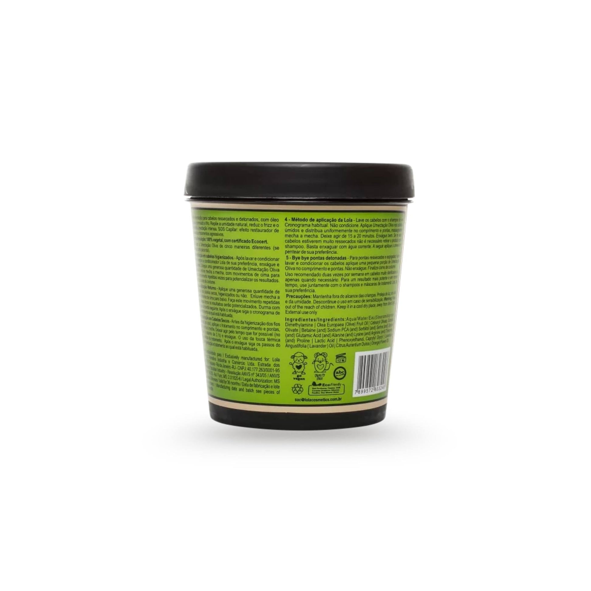 Umectação Oliva 200g - Lola Cosmetics