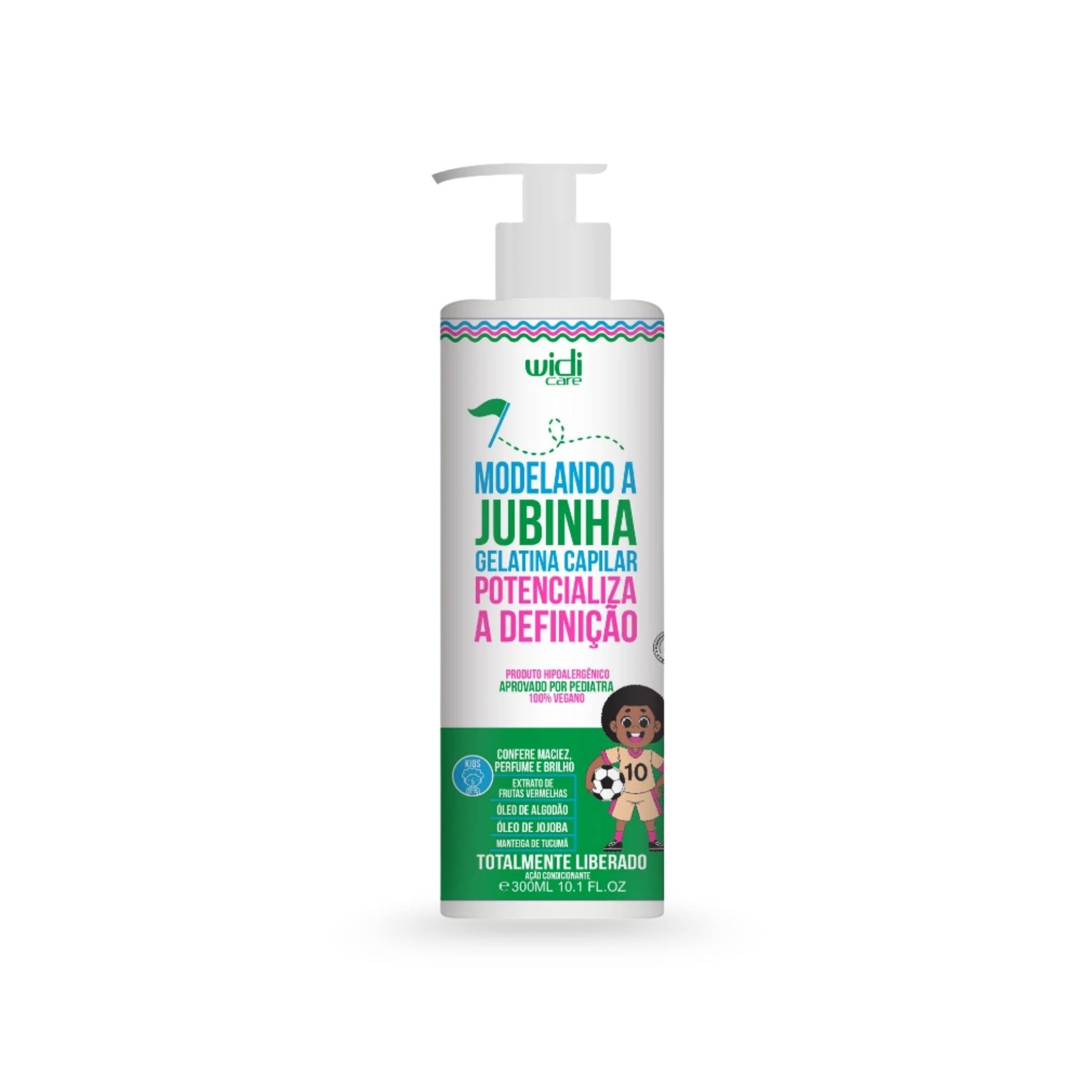 Modelando a Jubinha Gelatina Capilar Potencializa a Definição 300g - Widi Care