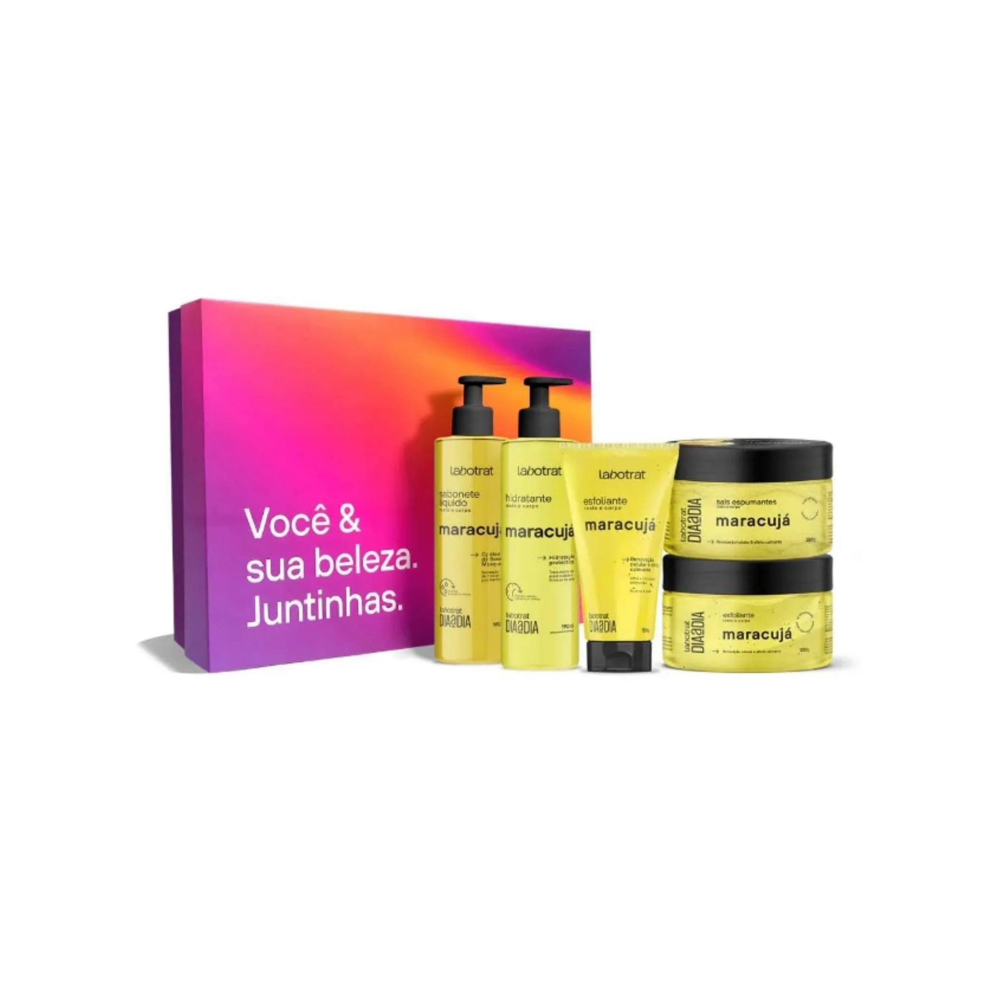 Kit Experiência de Banho Maracujá Dia a Dia com 5 itens - Labotrat