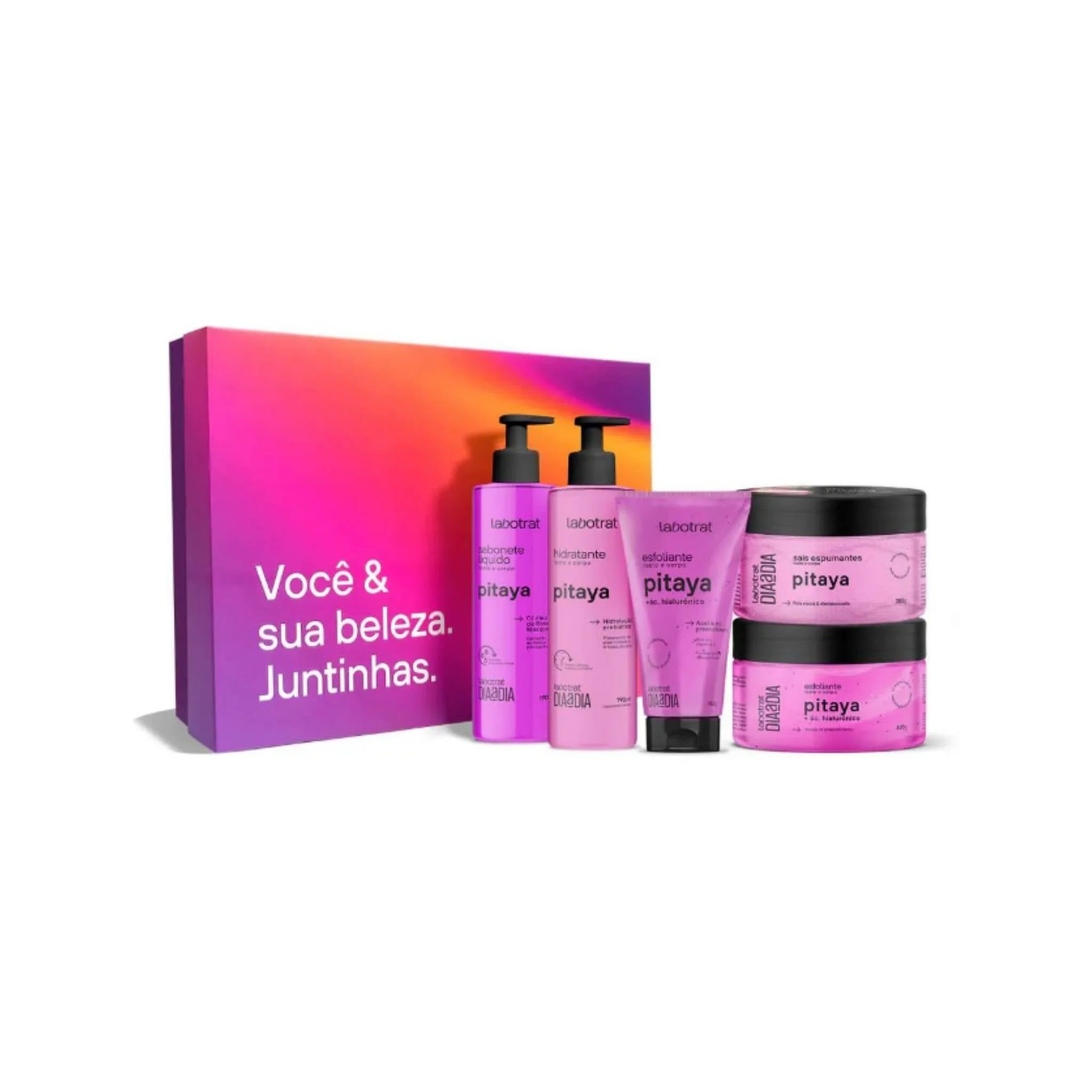 Kit Experiência de Banho Pitaya Dia a Dia com 5 itens - Labotrat