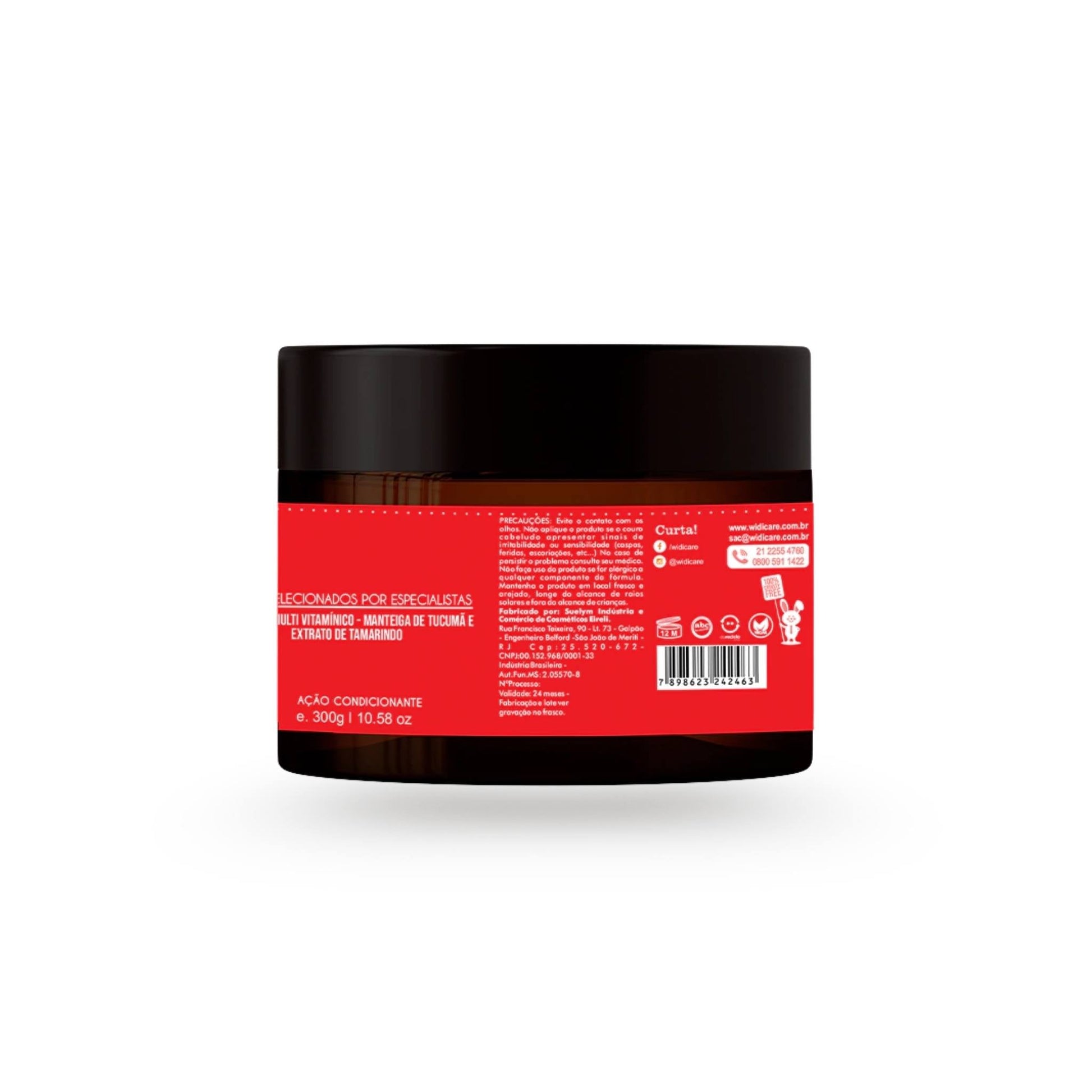 Máscara Hidratante Condicionante Liso Maravilha 300g - Widi Care