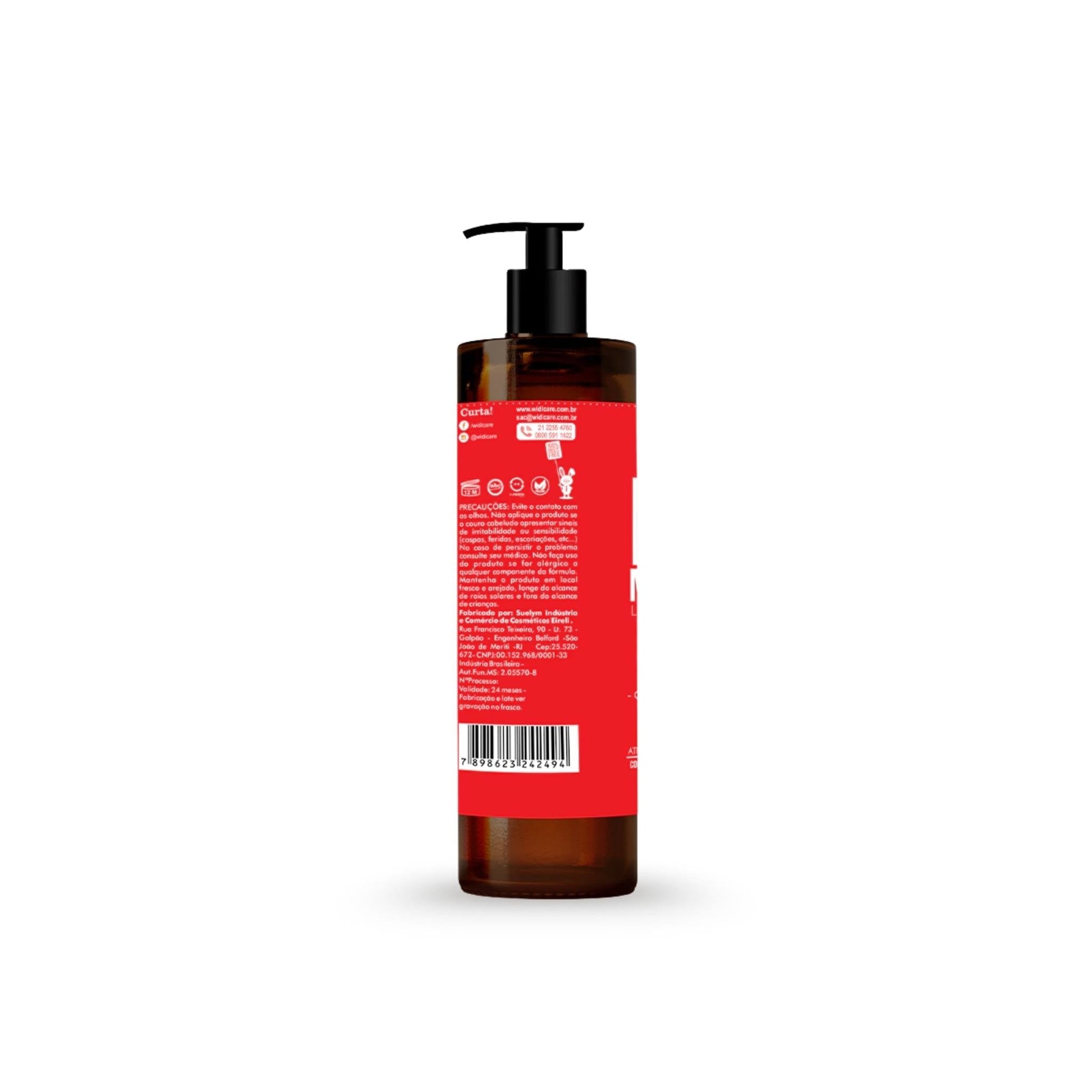 Shampoo Hidratante Liso Maravilha 300mL - Widi Care