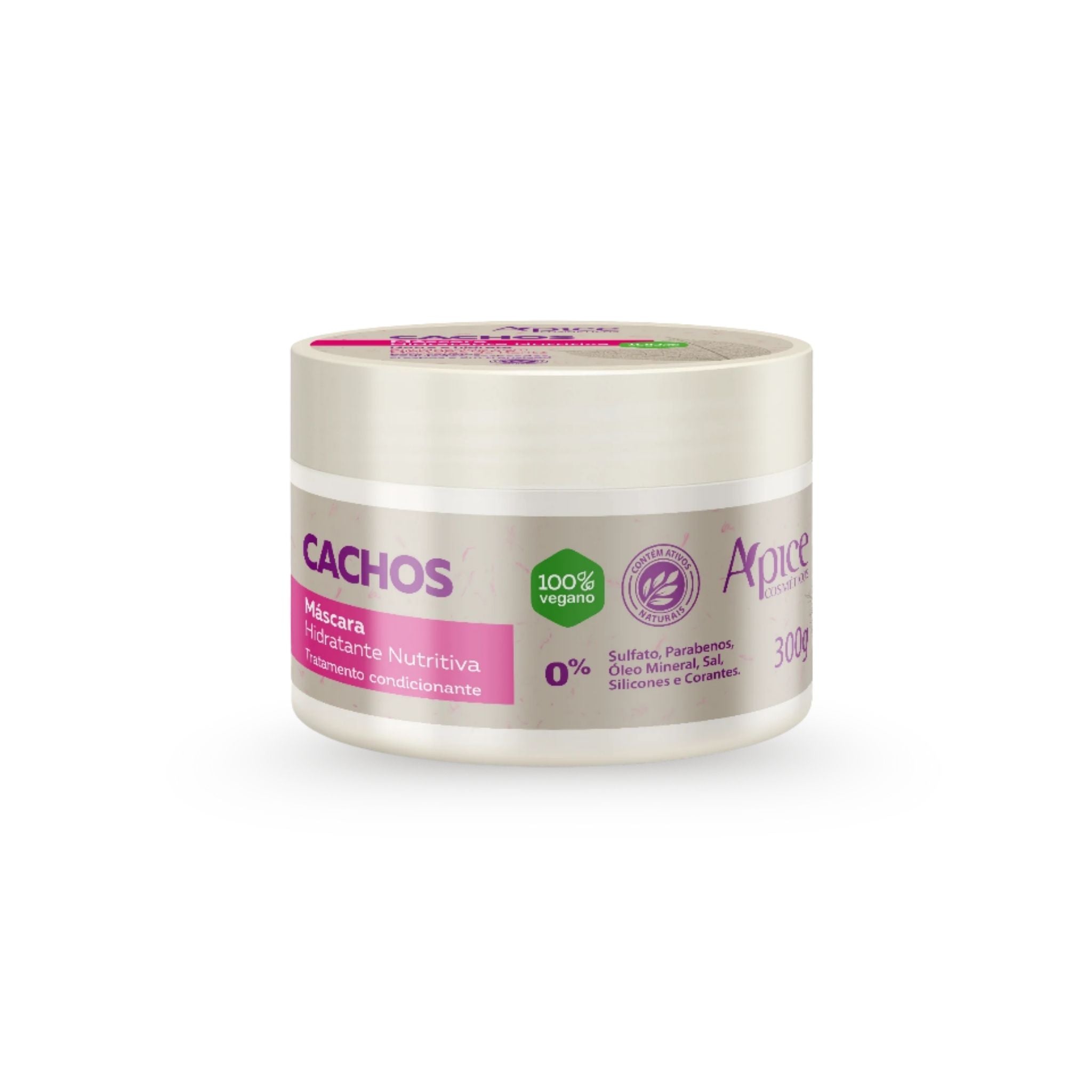Máscara Hidratante Nutritiva Cachos 300g - Apice