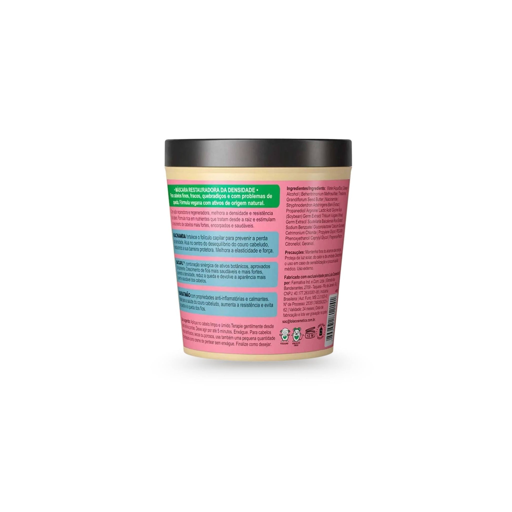 Máscara Densidade 230g - Lola Cosmetics