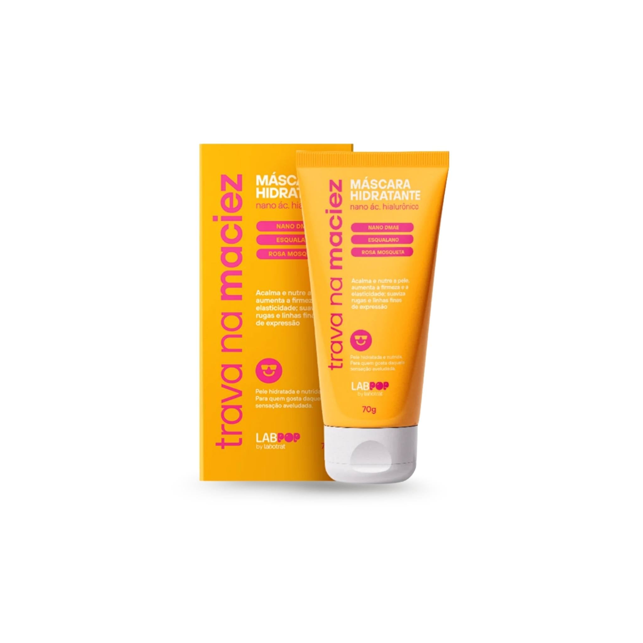 Máscara Facial Trava na Maciez LabPop 70g - Labotrat