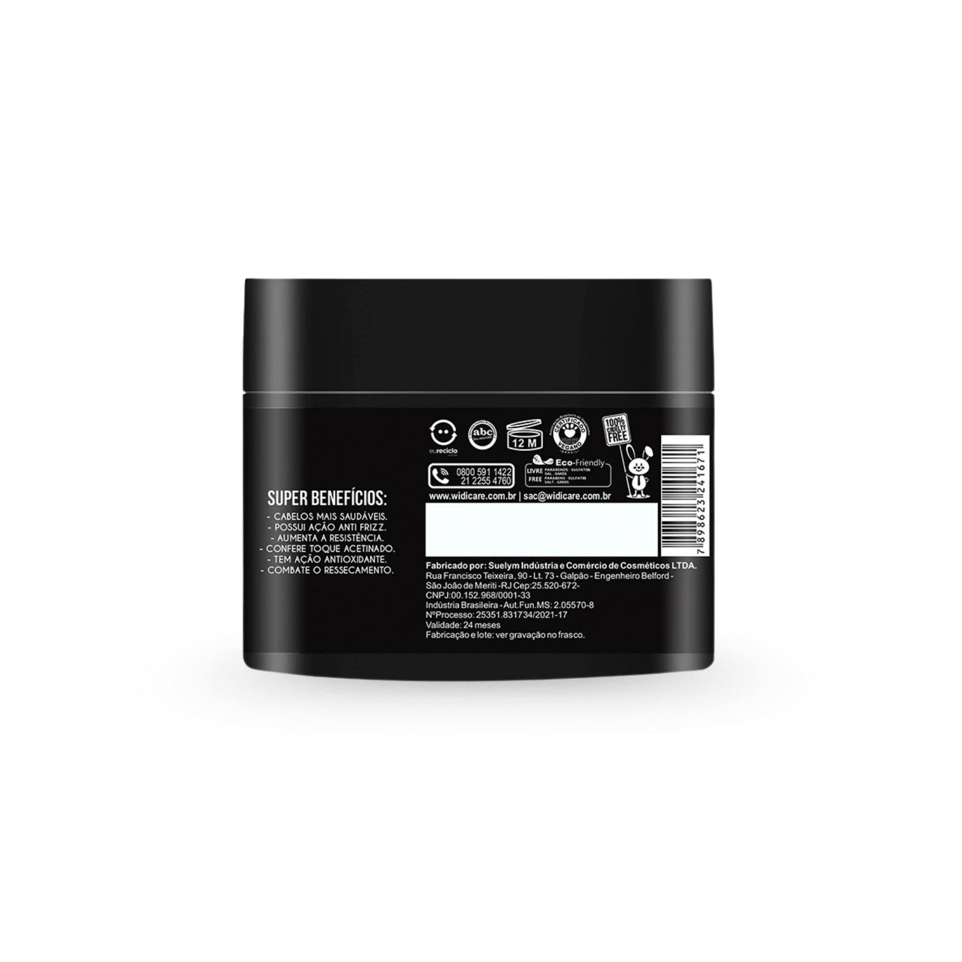 Infusão 2.0 Máscara Revitalizante 300g - Widi Care