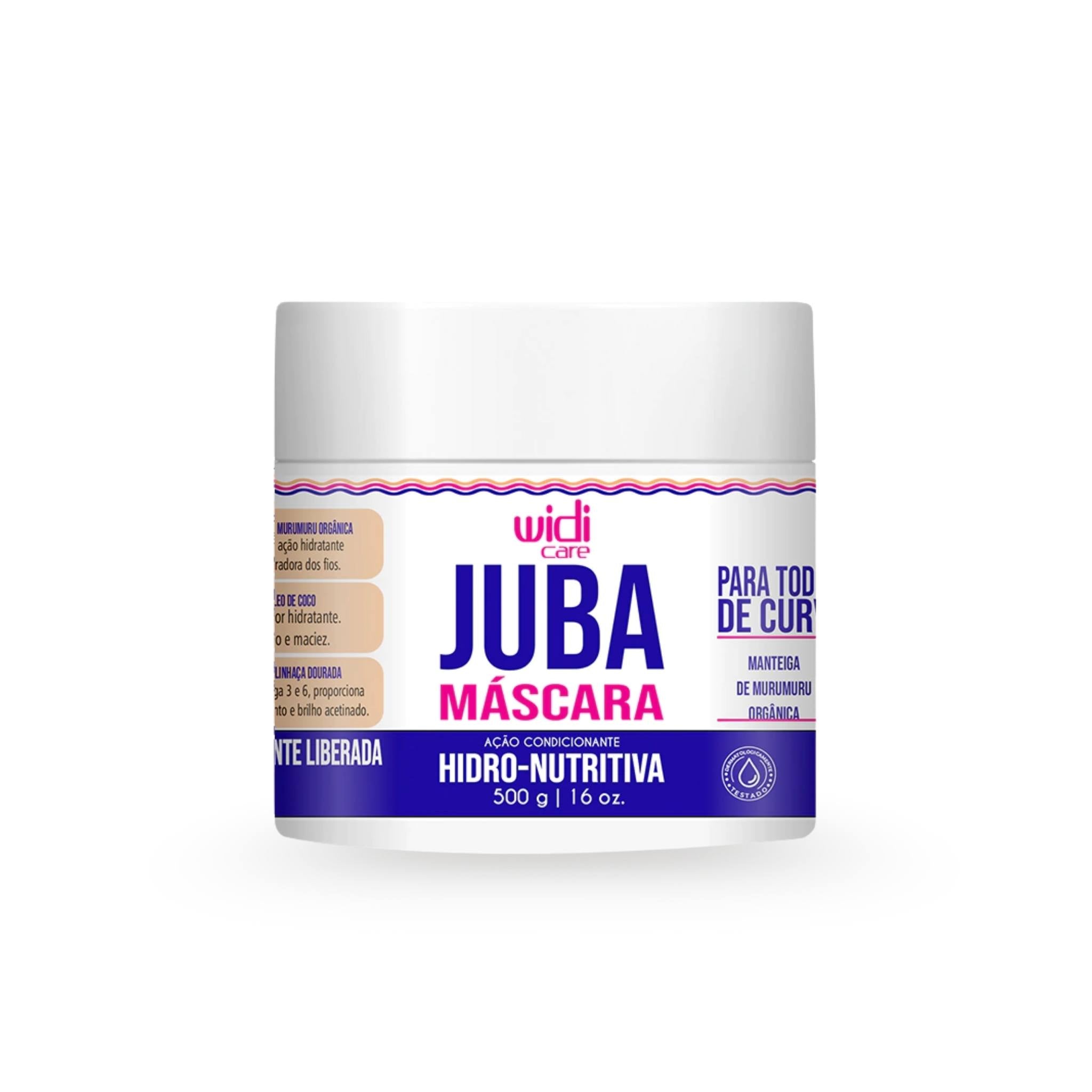 Máscara Hidro-Nutritiva JUBA 500g - Widi Care