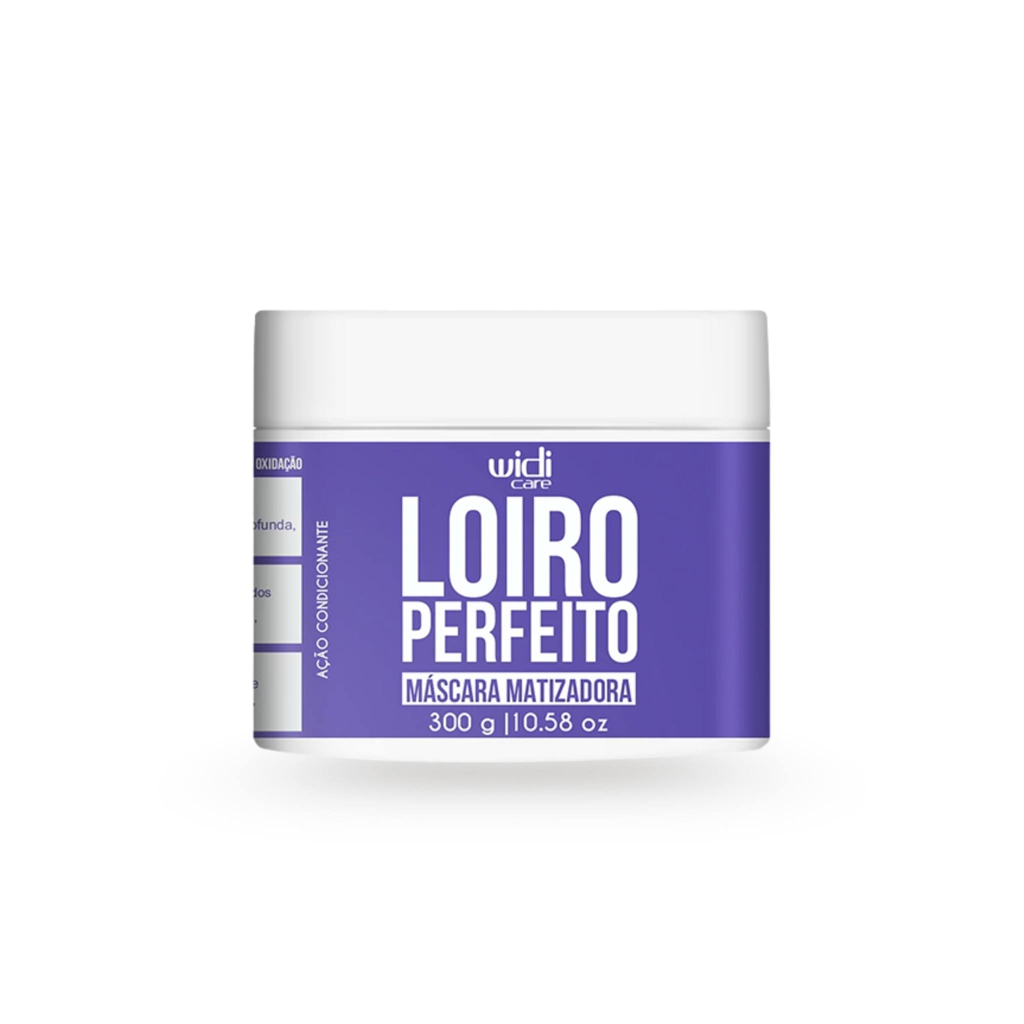 Máscara Matizadora Loiro Perfeito Condicionante 300g - Widi Care