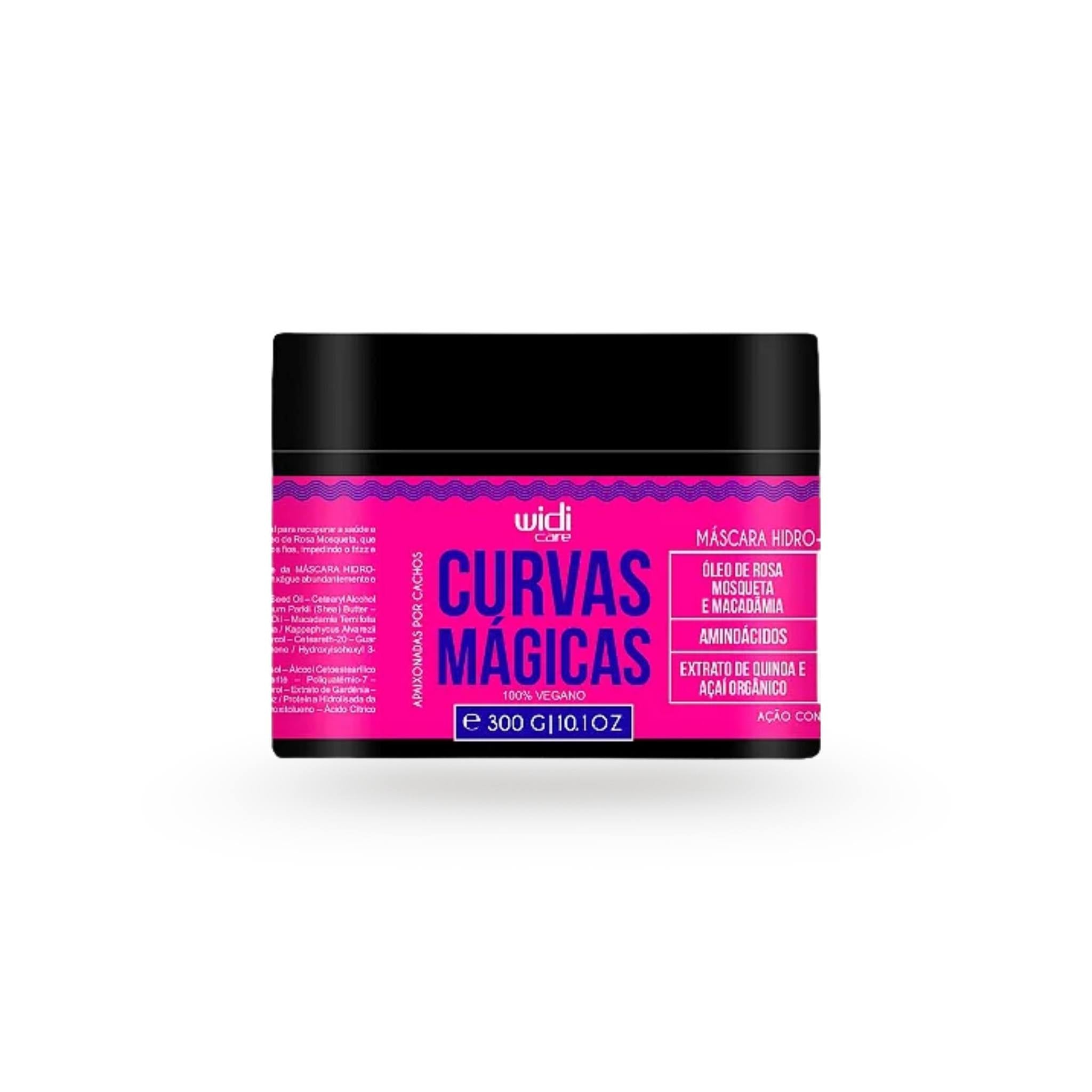 Curvas Mágicas Máscara Hidro-Reconstrutora 300g  - Widi Care
