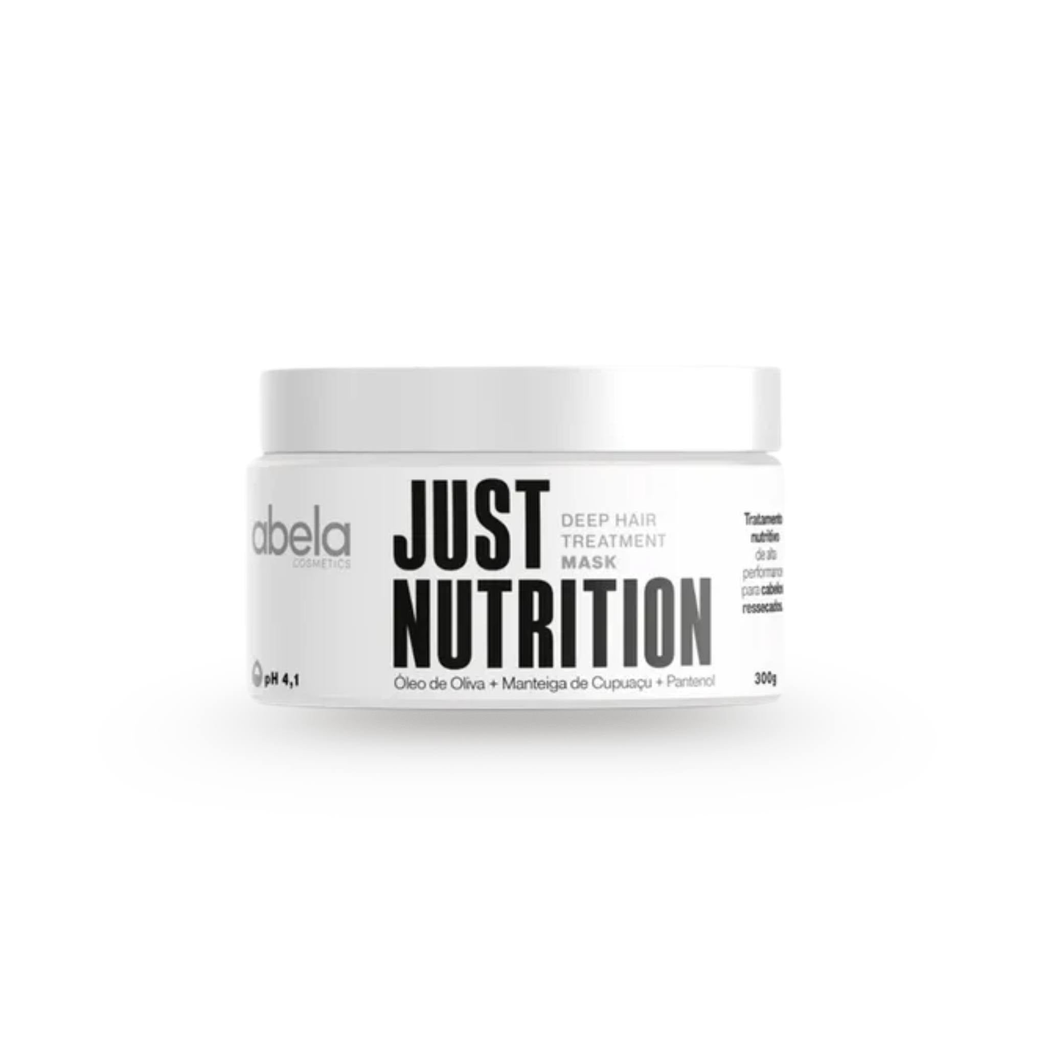 Máscara Capilar Just Nutrition 300g - Abela