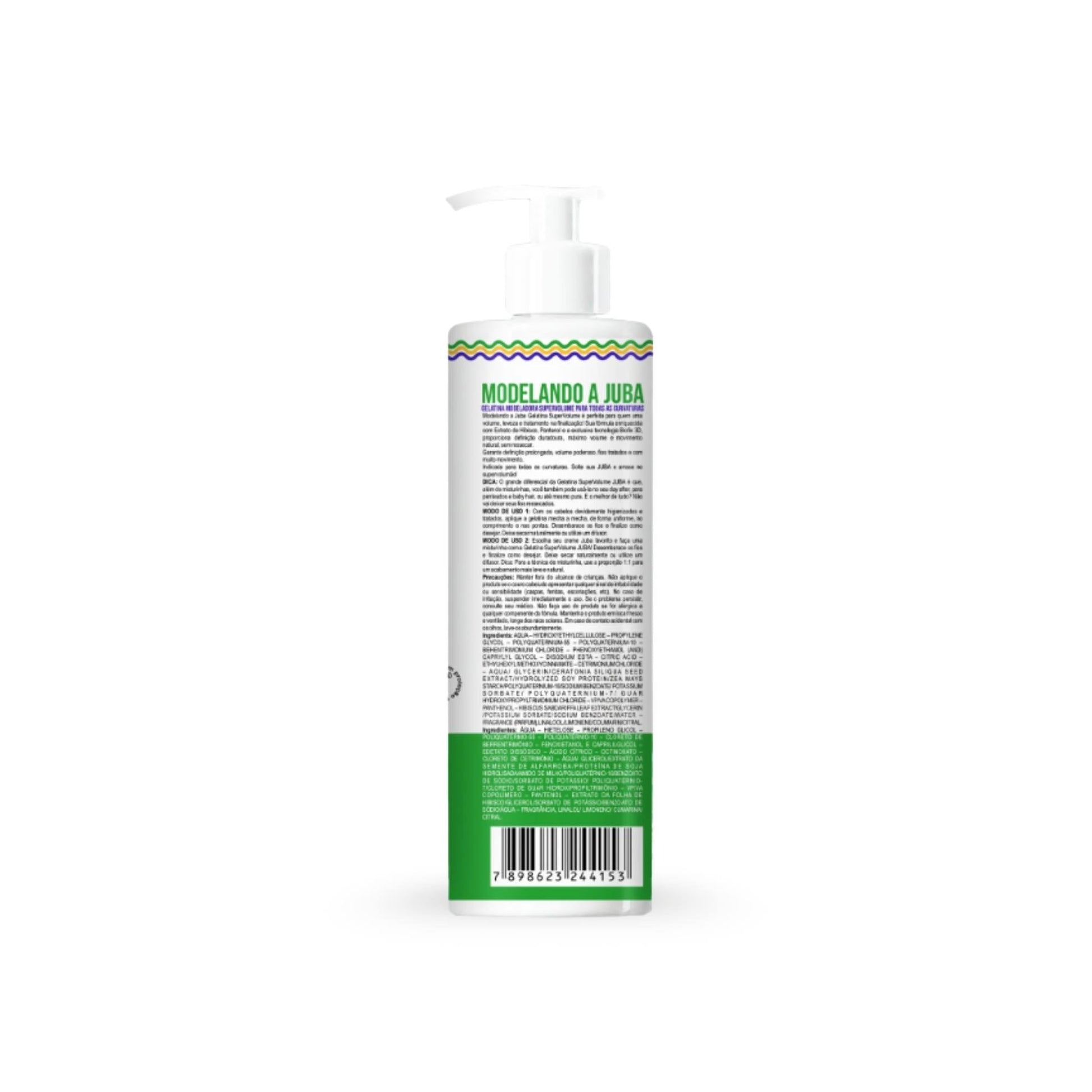 Modelando a Juba Gelatina Super Volume 300g - Widi Care