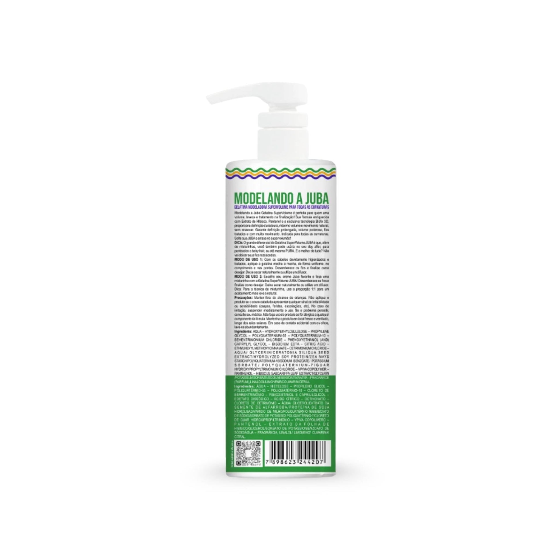 Modelando a Juba Gelatina Super Volume 500g - Widi Care