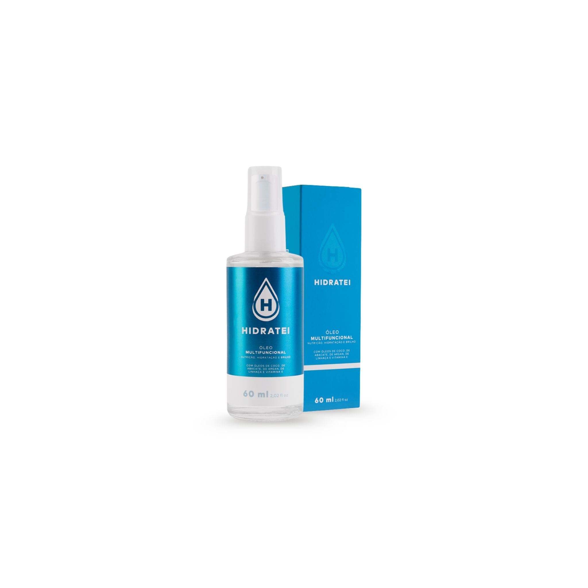 Nutrição Termoprotetor Óleo Multifuncional Capilar 60ml - Hidratei