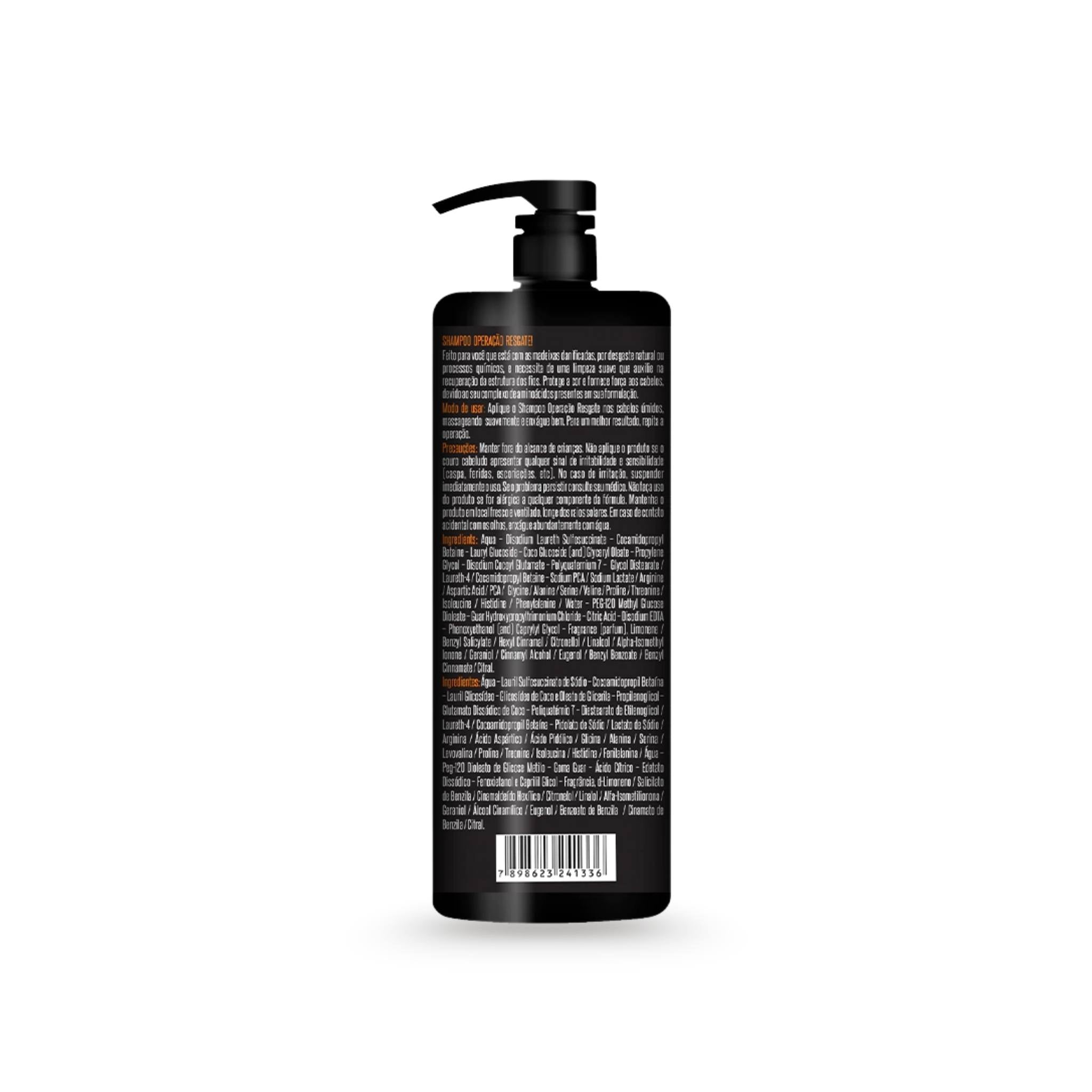 Operação Resgate Shampoo Reconstrutor 1L - Widi Care