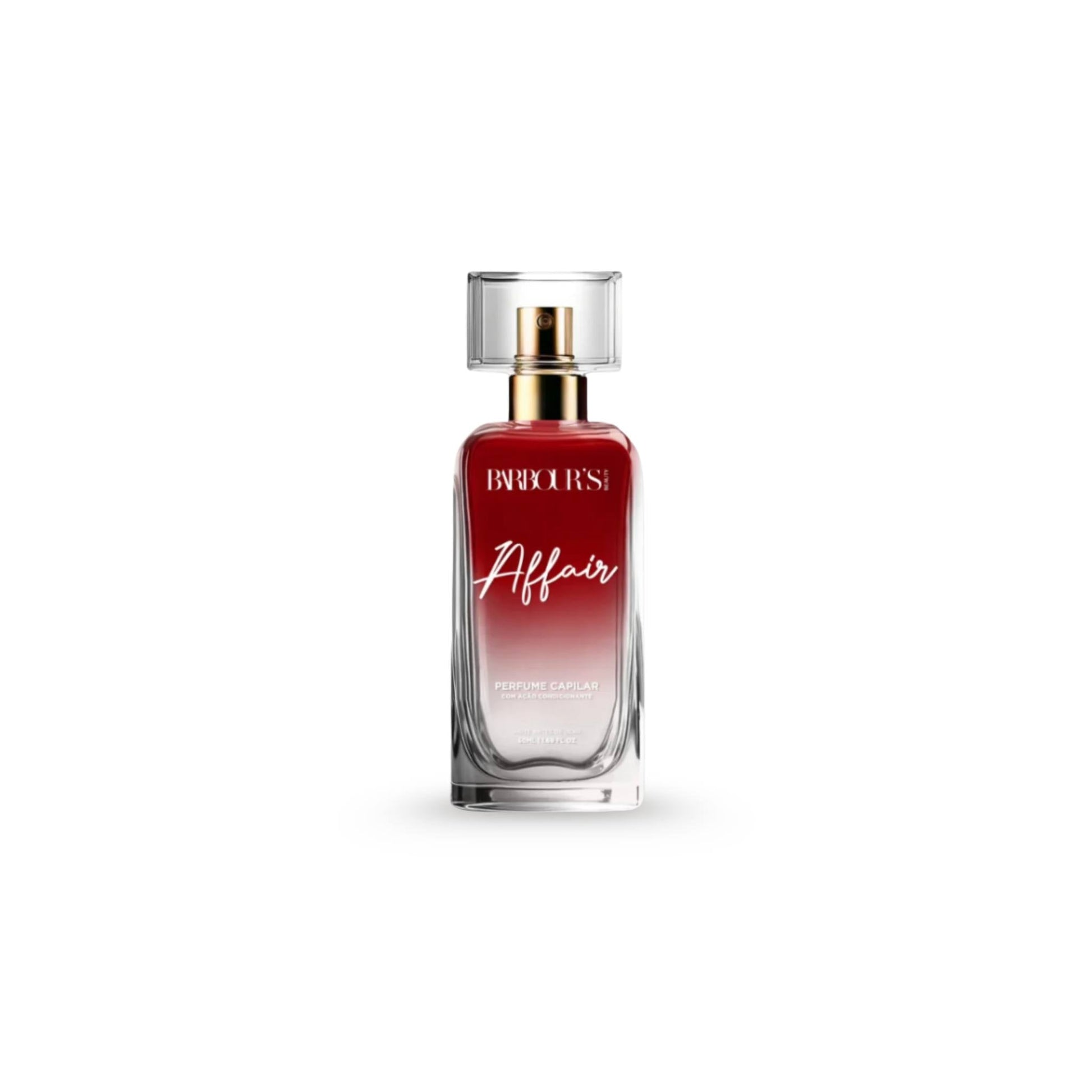 Perfume Para Cabelo / Finalizador Termoativo Affair 50ml - ‎Barbour's Beauty