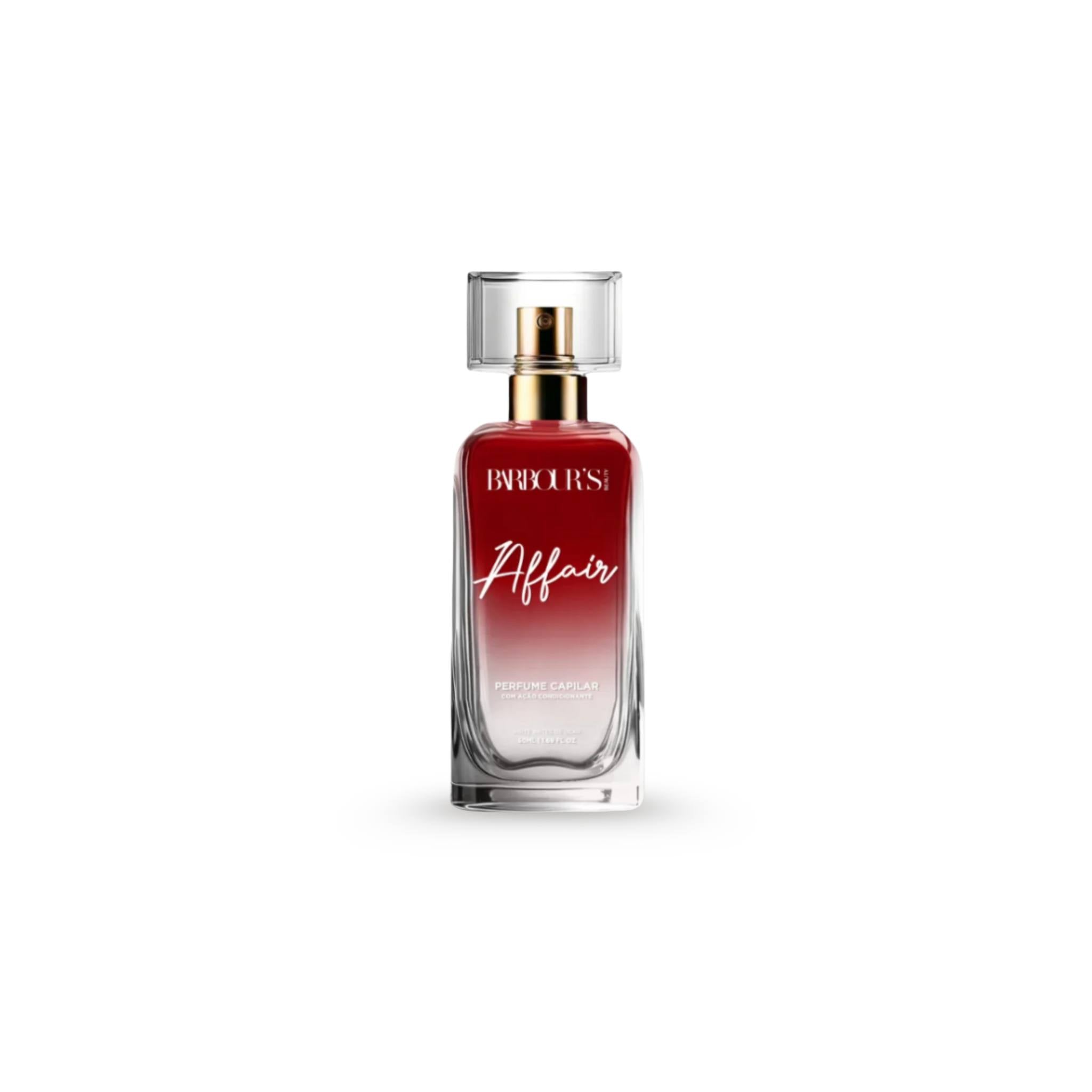 Perfume Para Cabelo / Finalizador Termoativo Affair 50ml - ‎Barbour's Beauty