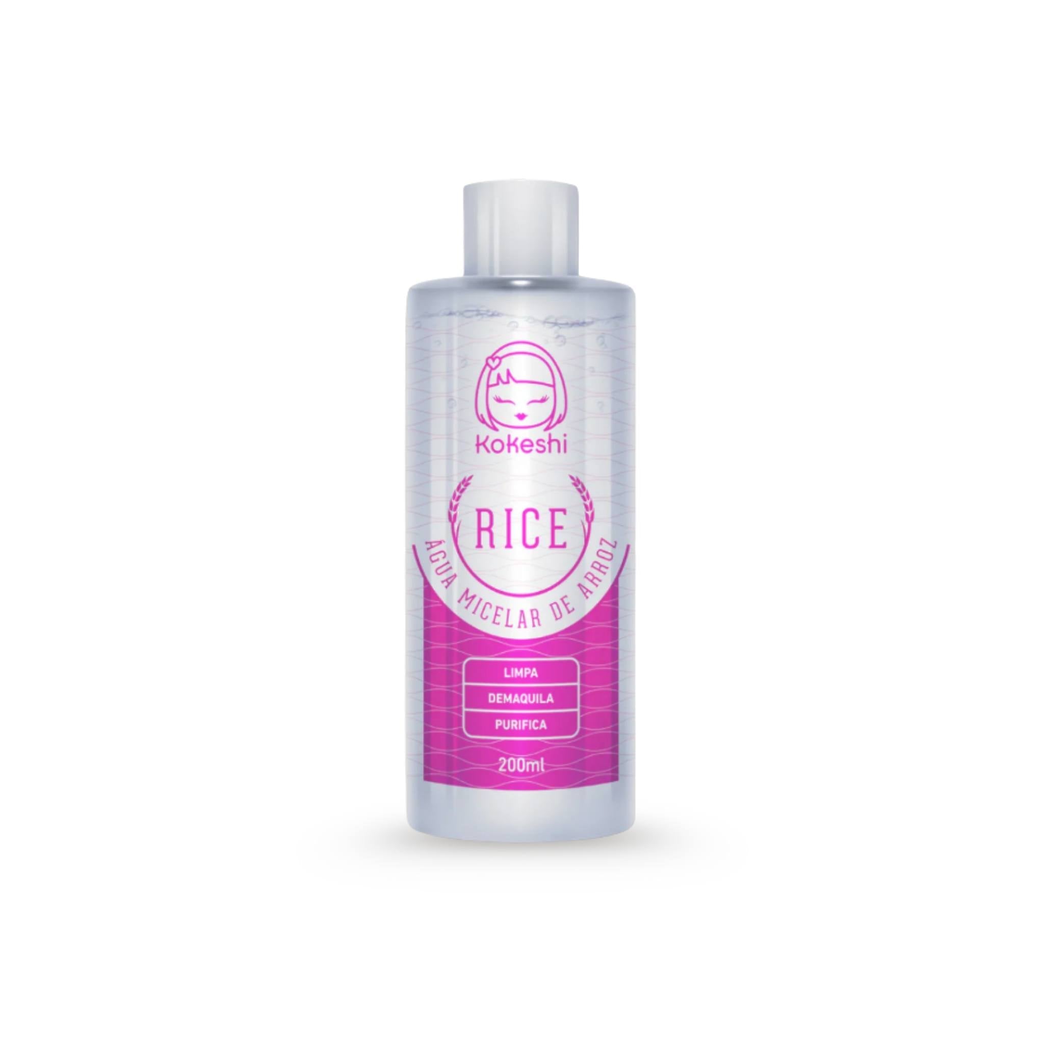 Rice Água Micelar De Arroz E Demaquilante 200mL - Kokeshi