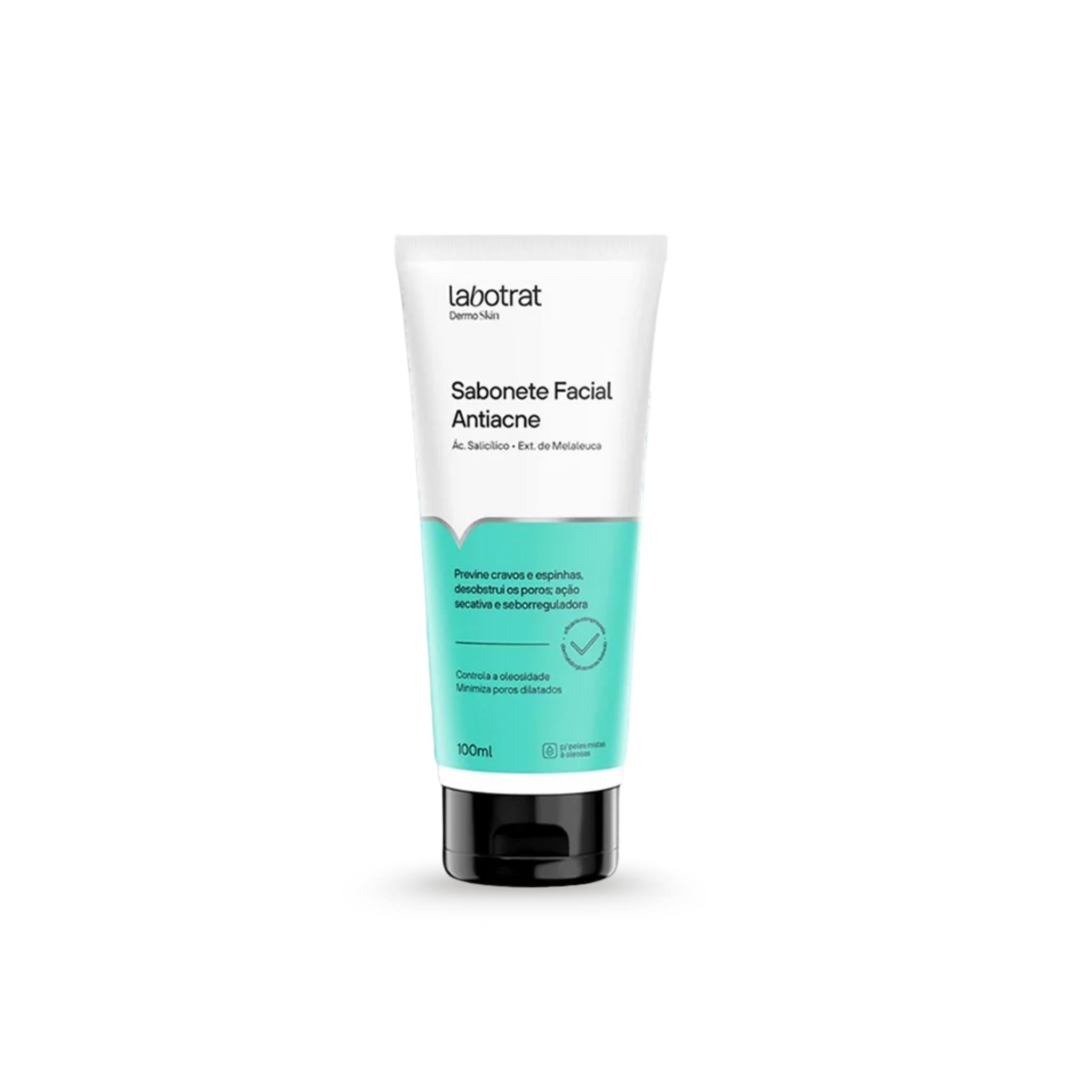 Sabonete Facial Antiacne Dermo Skin 100mL - Labotrat